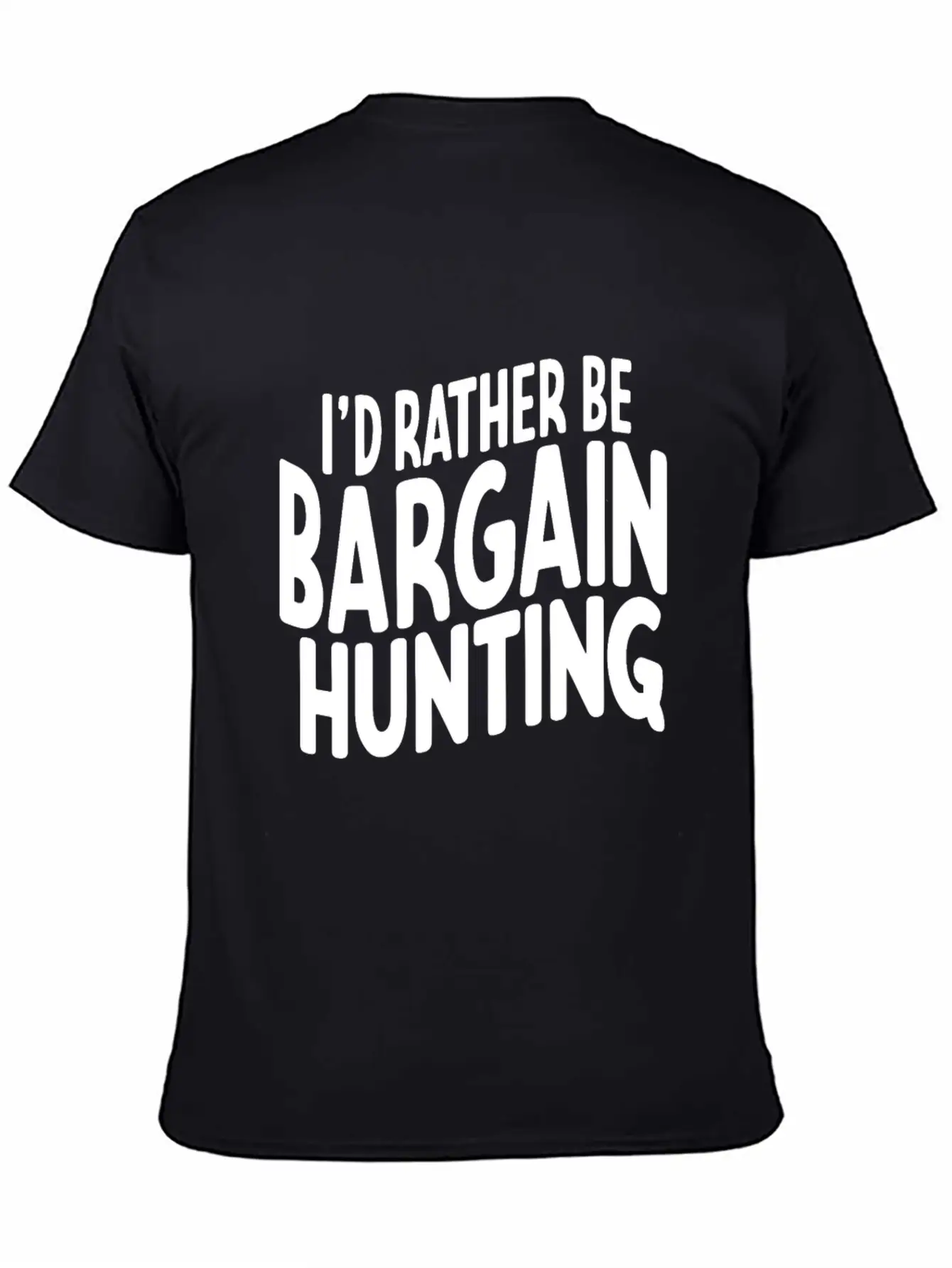 Bargain Hunter Yard Sale Design For A Garage Sale Essential Unisex Summer Tee – Soft Cotton Casual Fit
