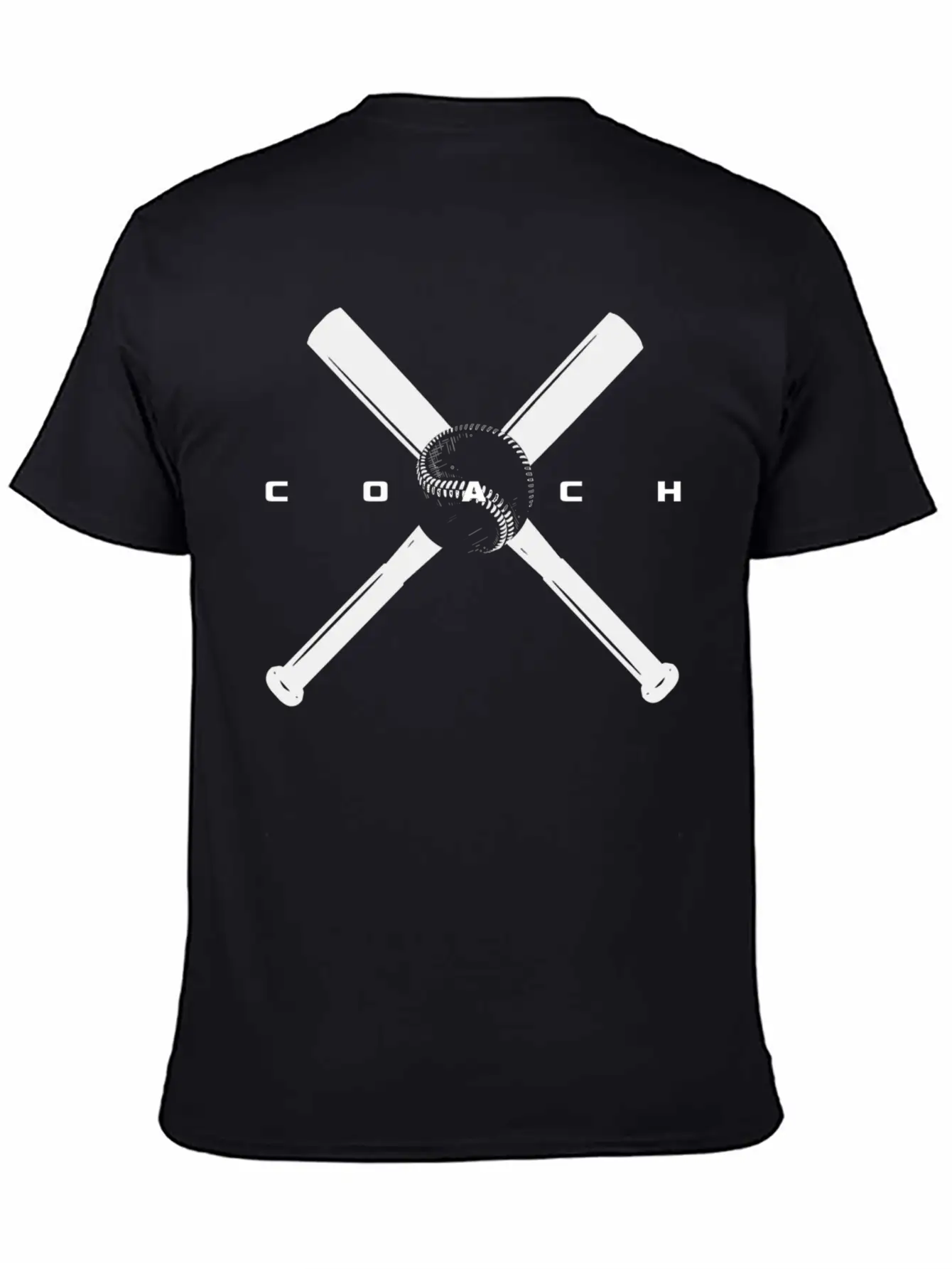 Baseball Coach Unisex Short Sleeve Soft Cotton T-Shirt – Casual Everyday Wear