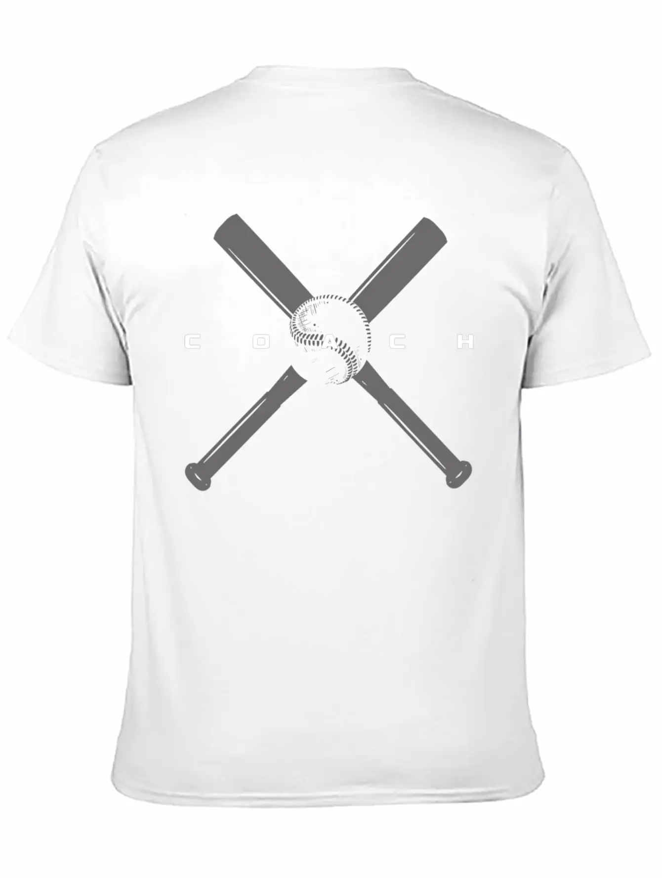 Baseball Coach Unisex Short Sleeve Soft Cotton T-Shirt – Casual Everyday Wear