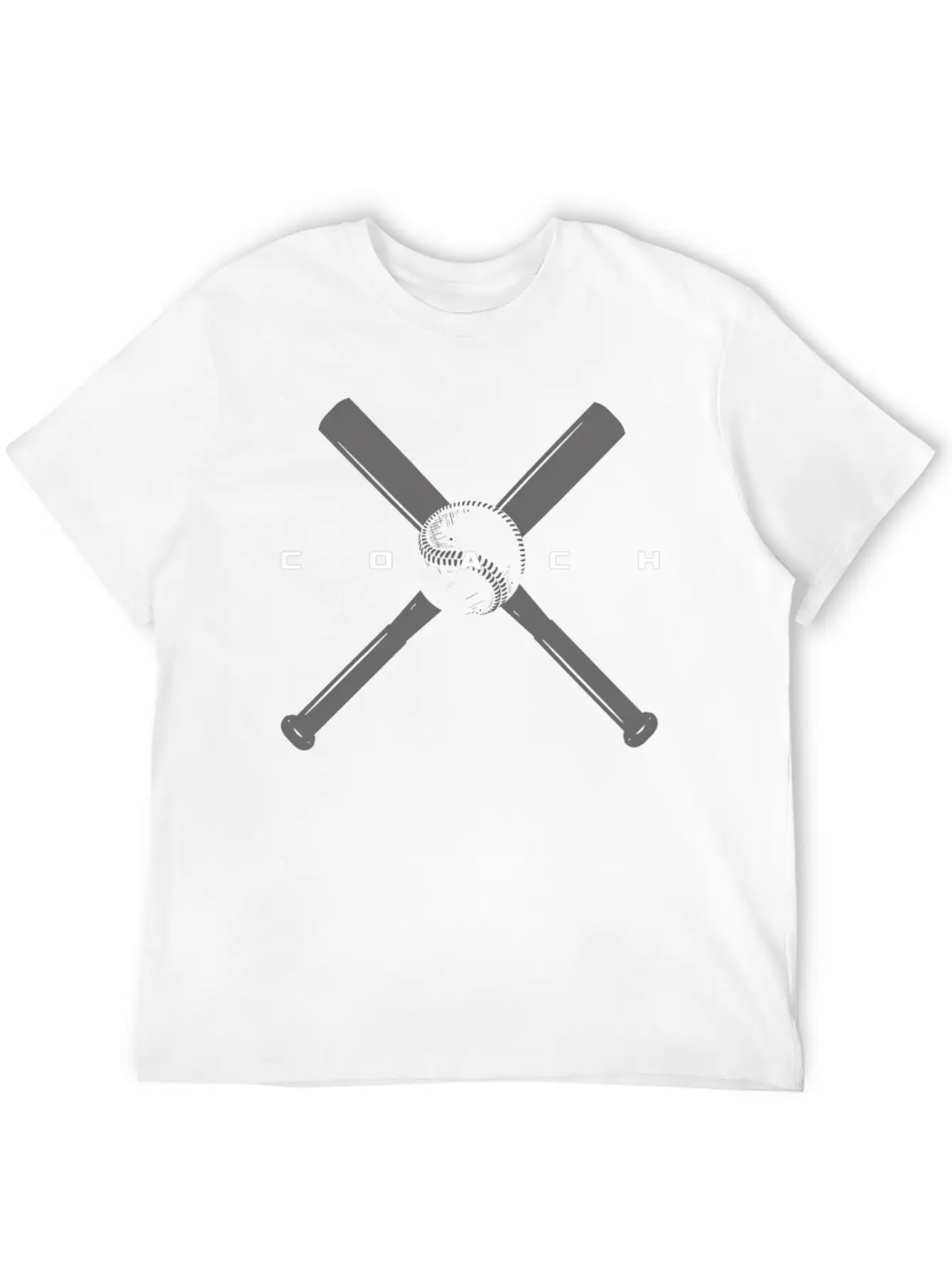 Baseball Coach Unisex Short Sleeve Soft Cotton T-Shirt – Casual Everyday Wear