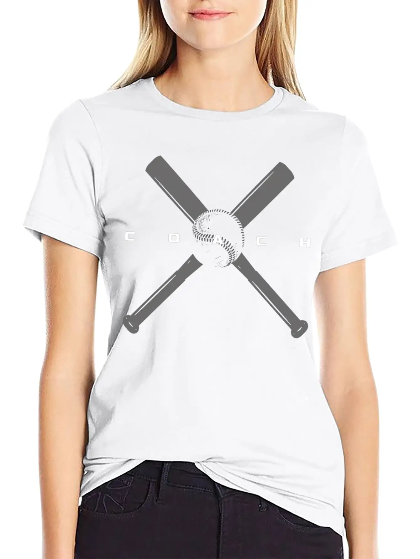 Baseball Coach Unisex Short Sleeve Soft Cotton T-Shirt – Casual Everyday Wear