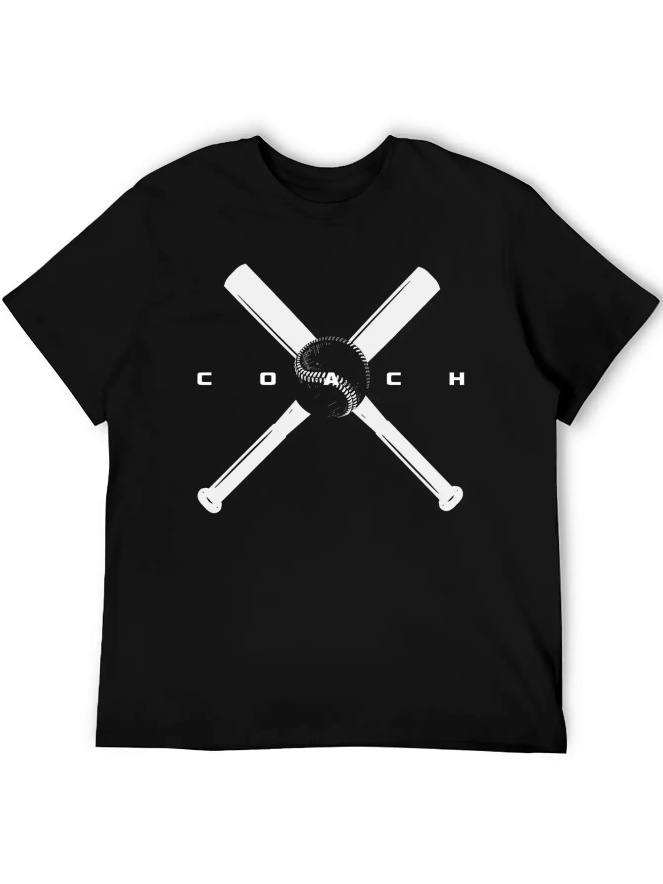 Baseball Coach Unisex Short Sleeve Soft Cotton T-Shirt – Casual Everyday Wear