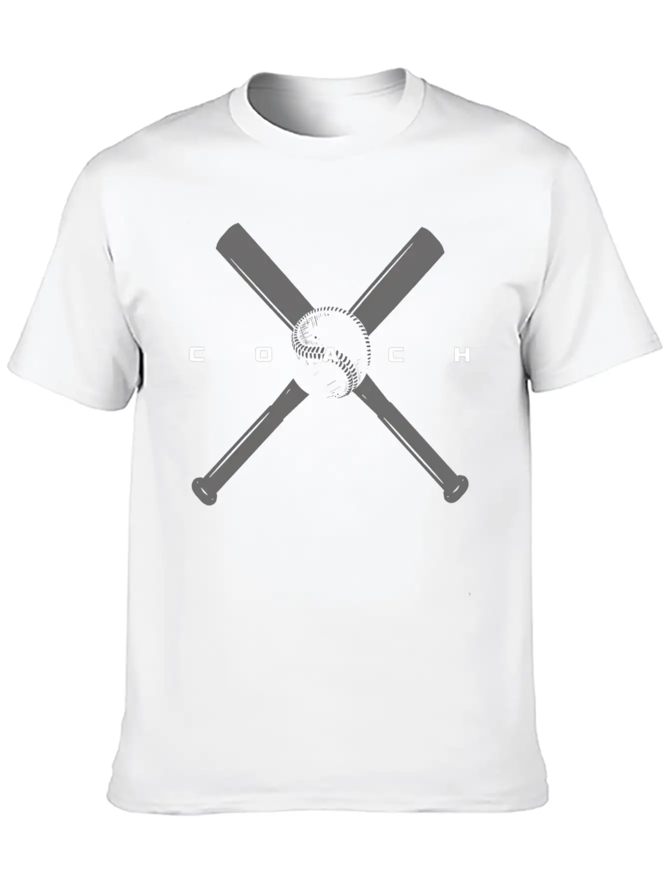 Baseball Coach Unisex Short Sleeve Soft Cotton T-Shirt – Casual Everyday Wear