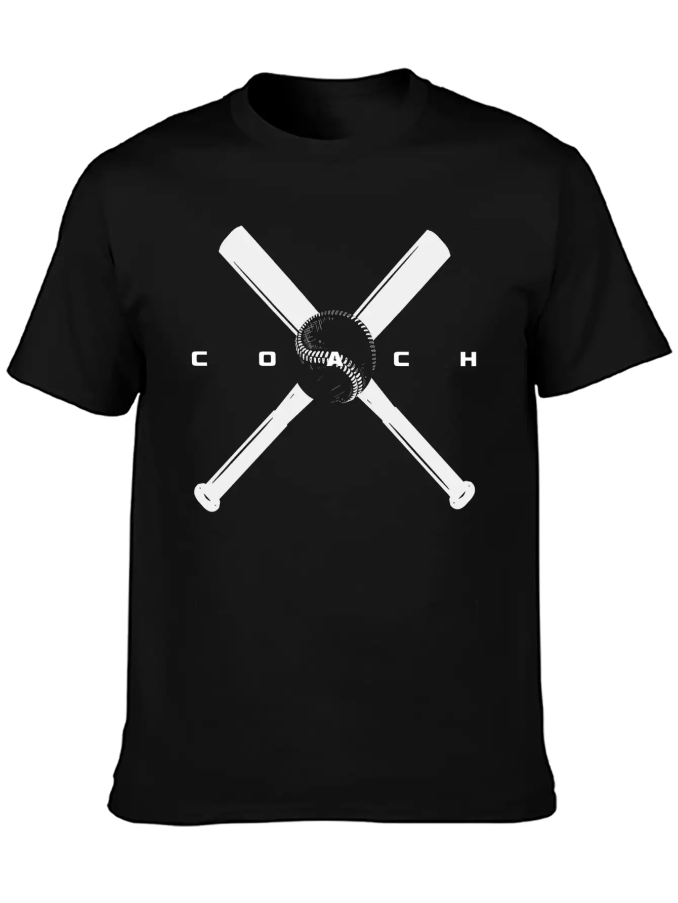 Baseball Coach Unisex Short Sleeve Soft Cotton T-Shirt – Casual Everyday Wear