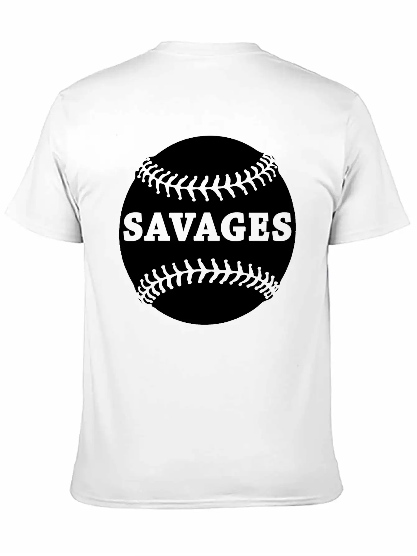 Baseball Fans Savages T-Shirt Unisex Short Sleeve Soft Cotton T-Shirt – Casual Everyday Wear