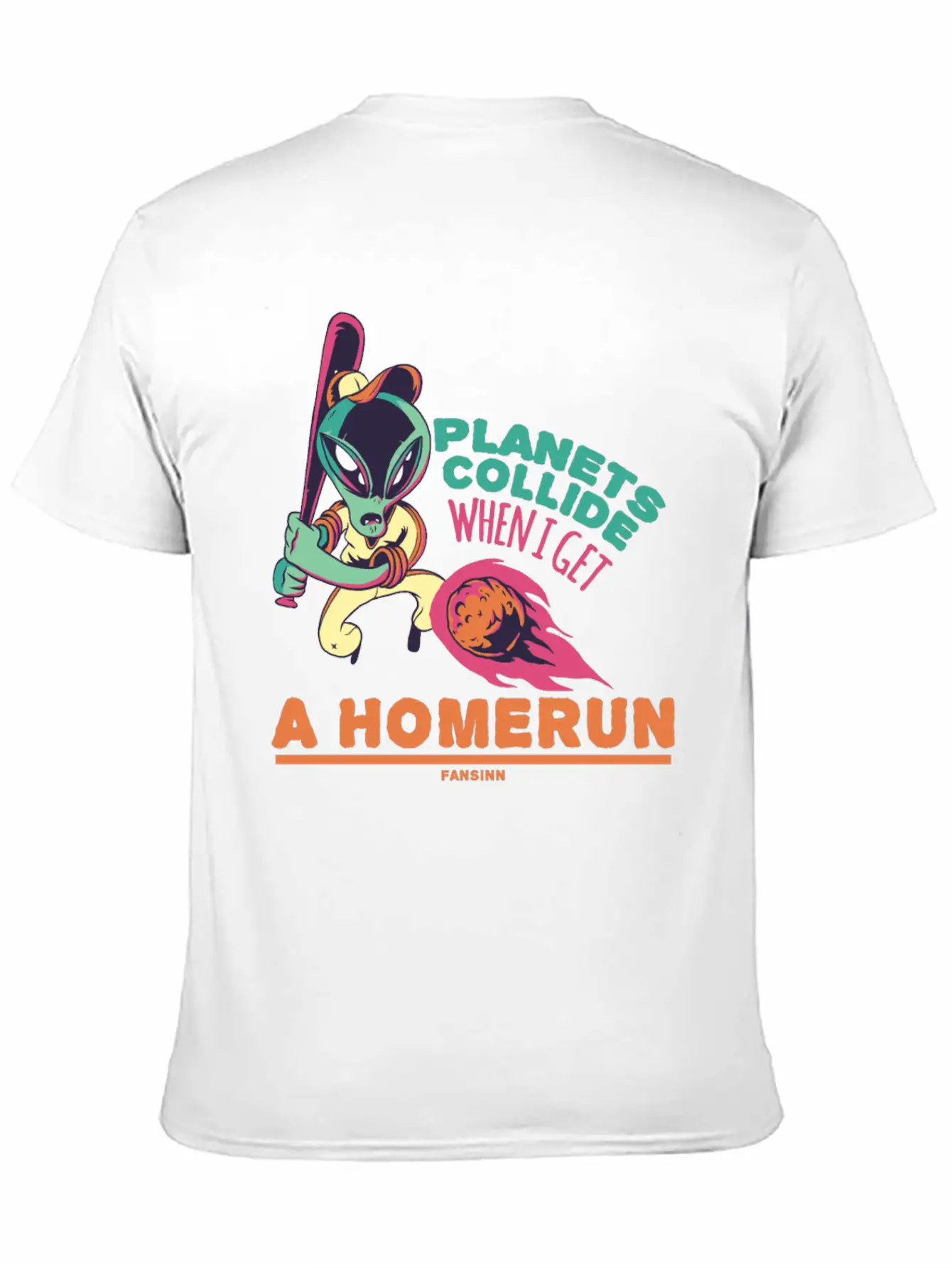Baseball Space Extraterrestrial UFO Essential Unisex Summer Tee – Soft Cotton Casual Fit