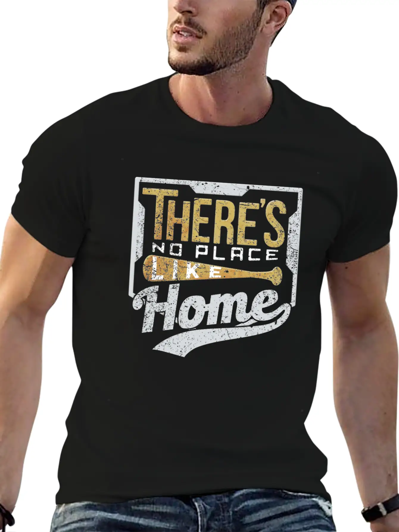 Baseball Sports Bat Timeless Short Sleeve Tee – Comfy And Minimalist Design