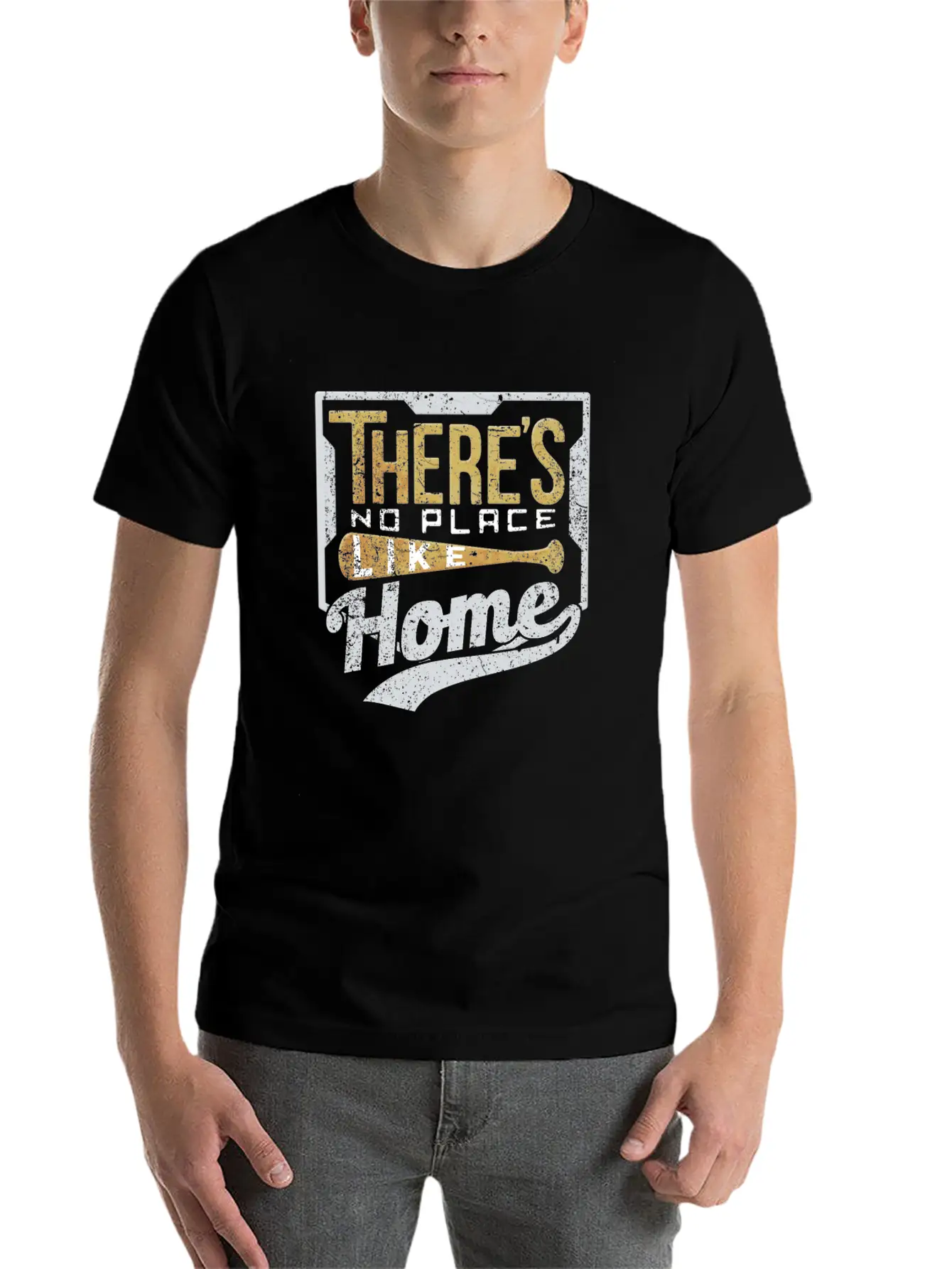 Baseball Sports Bat Timeless Short Sleeve Tee – Comfy And Minimalist Design