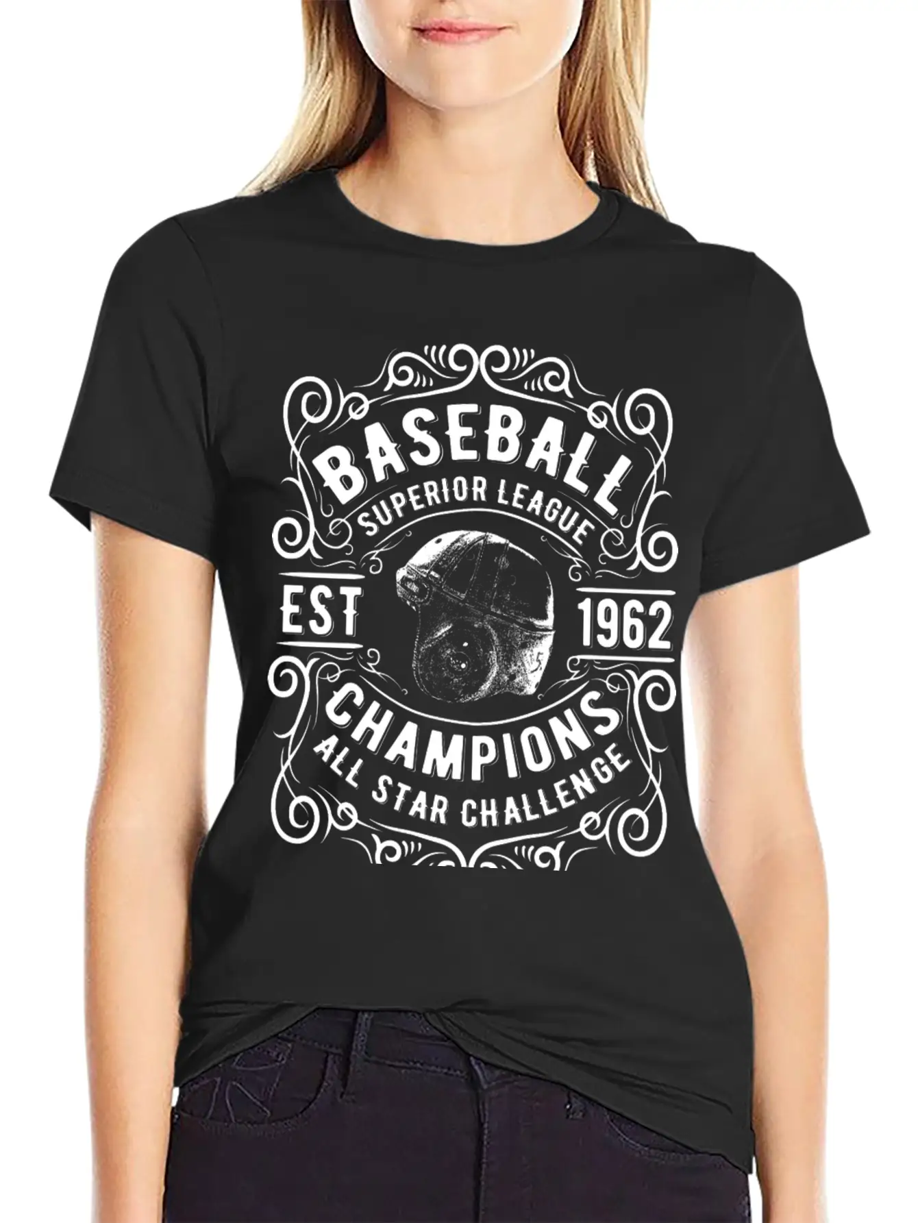 Baseball Superior League. EST 1962. Timeless Short Sleeve Tee – Comfy And Minimalist Design