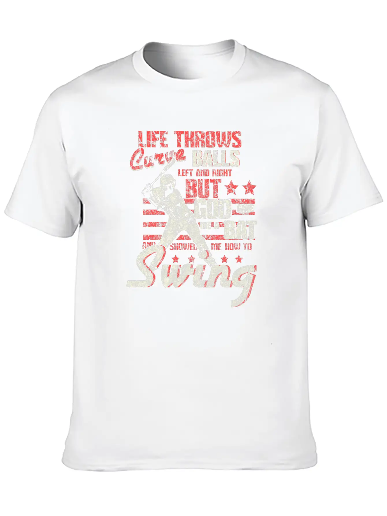 Baseball Unisex Short Sleeve Soft Cotton T-Shirt – Casual Everyday Wear