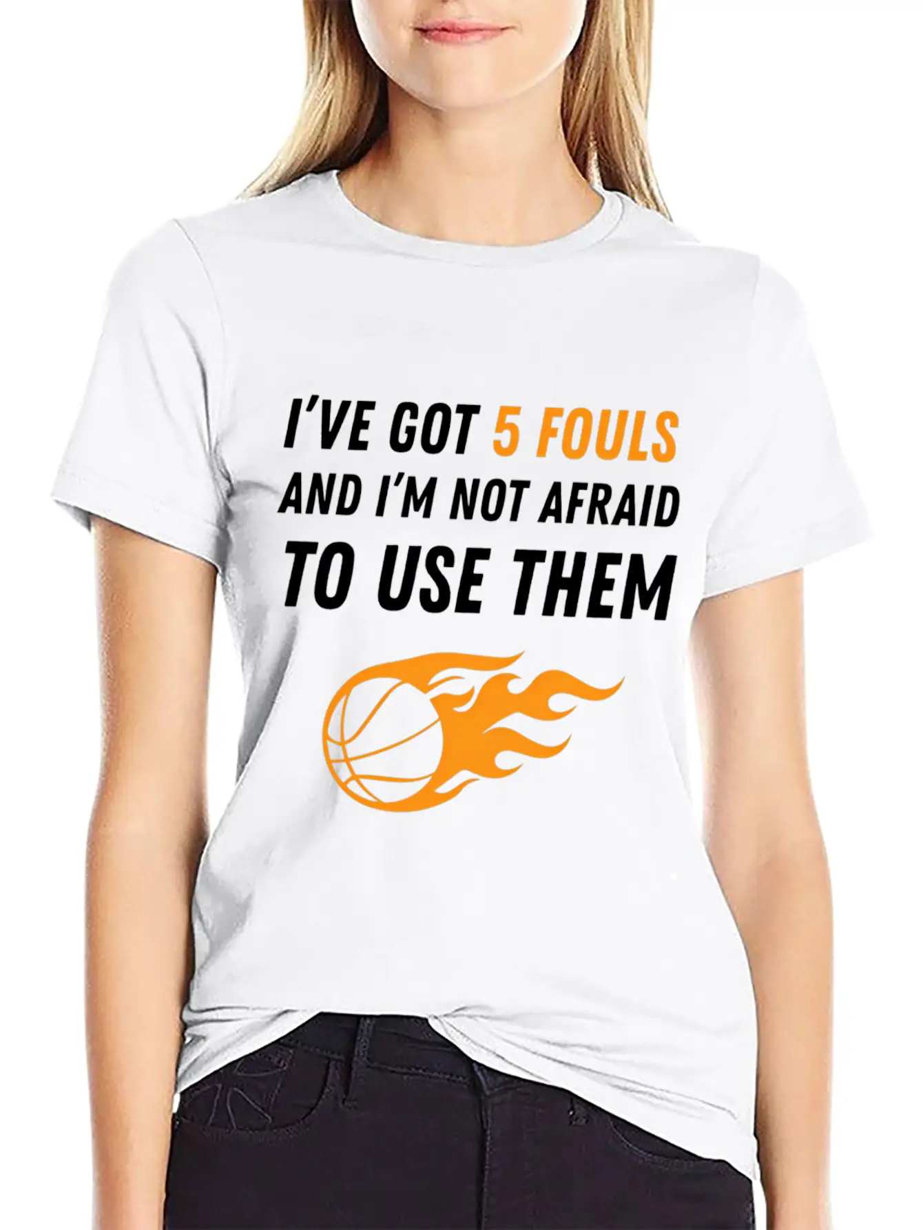 Basketball 5 Fouls Essential Unisex Summer Tee – Soft Cotton Casual Fit