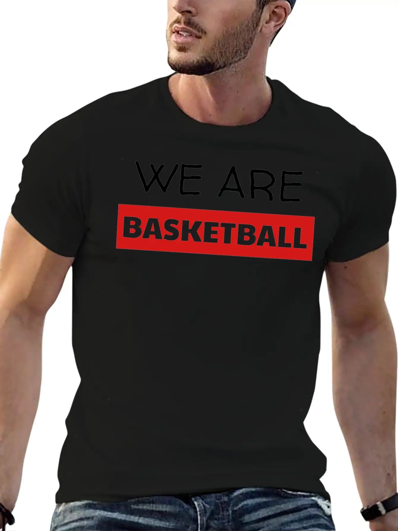 Basketball Basket Ball Basket-Ball Game Sport Stylish Everyday T-Shirt – Unisex Basic Cotton Tee