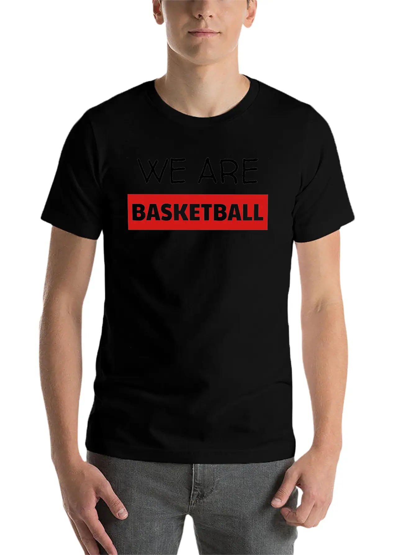 Basketball Basket Ball Basket-Ball Game Sport Stylish Everyday T-Shirt – Unisex Basic Cotton Tee