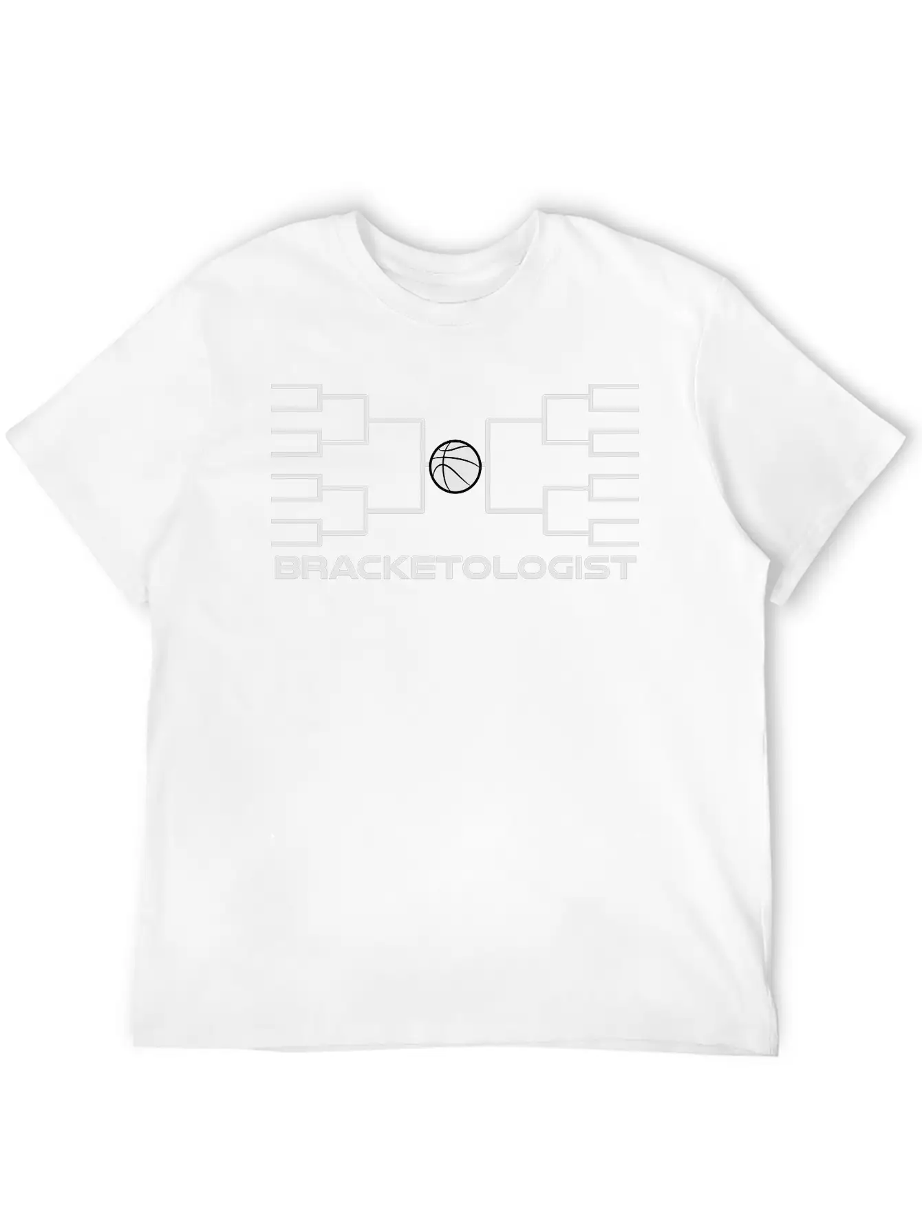 Basketball Bracketologist Bracket Pro Comfortable Minimalist Graphic Tee – Summer Style Essential