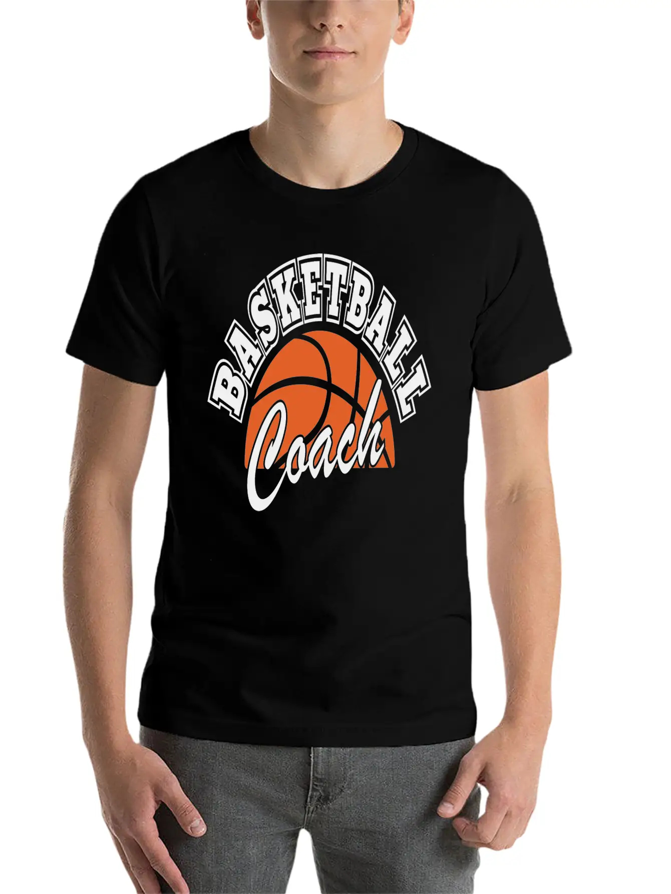 Basketball Coach Basic Graphic T-Shirt – Daily Comfort In Soft Cotton