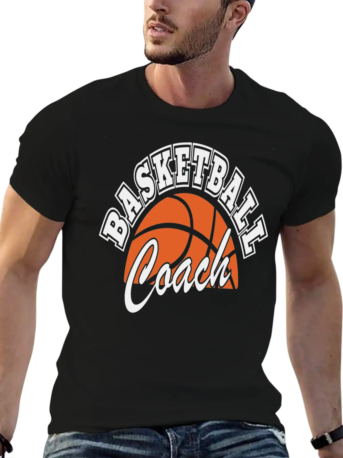 Basketball Coach Basic Graphic T-Shirt – Daily Comfort In Soft Cotton