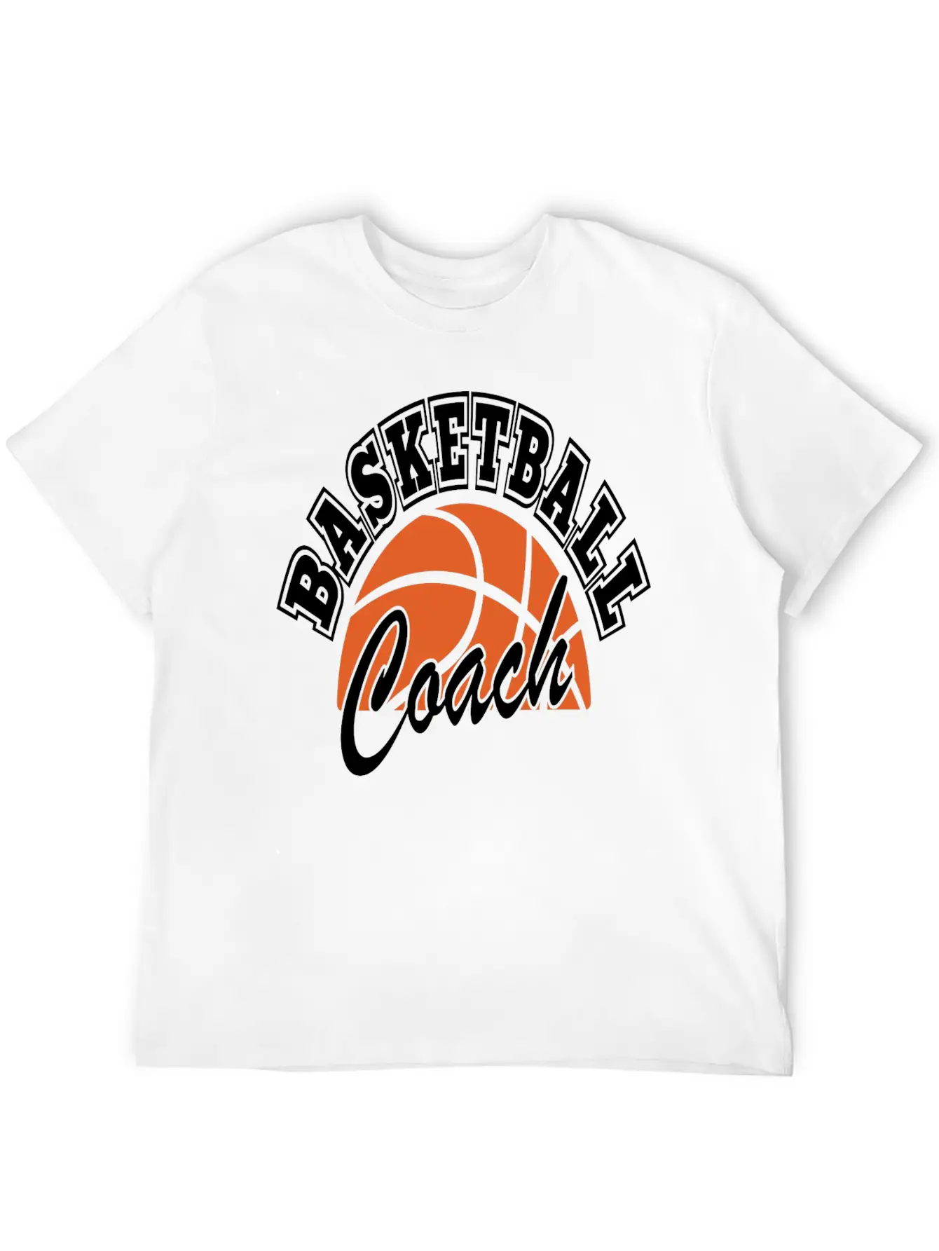 Basketball Coach Basic Graphic T-Shirt – Daily Comfort In Soft Cotton