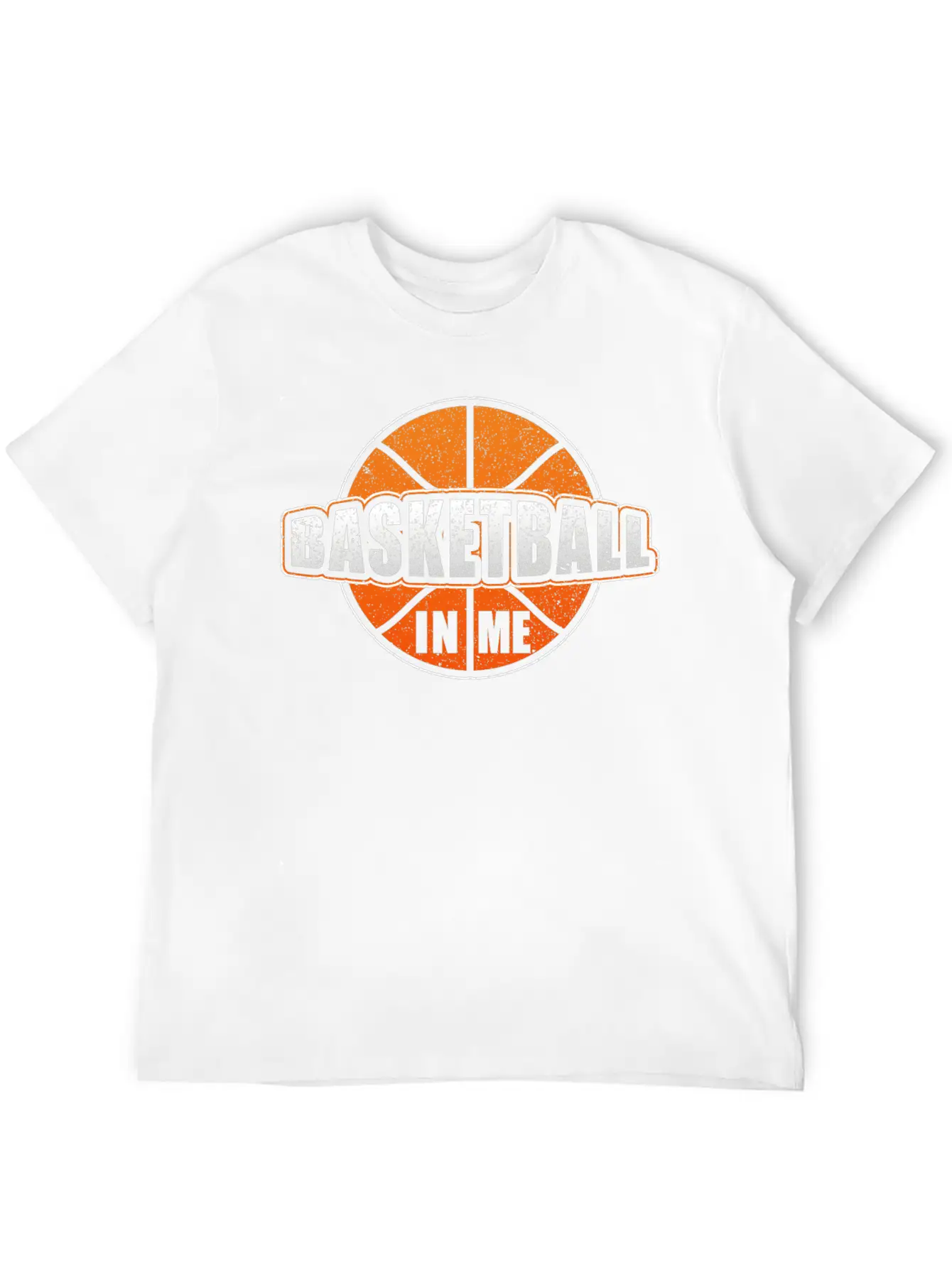 Basketball In Me Basketball Player Trainer Stylish Everyday T-Shirt – Unisex Basic Cotton Tee