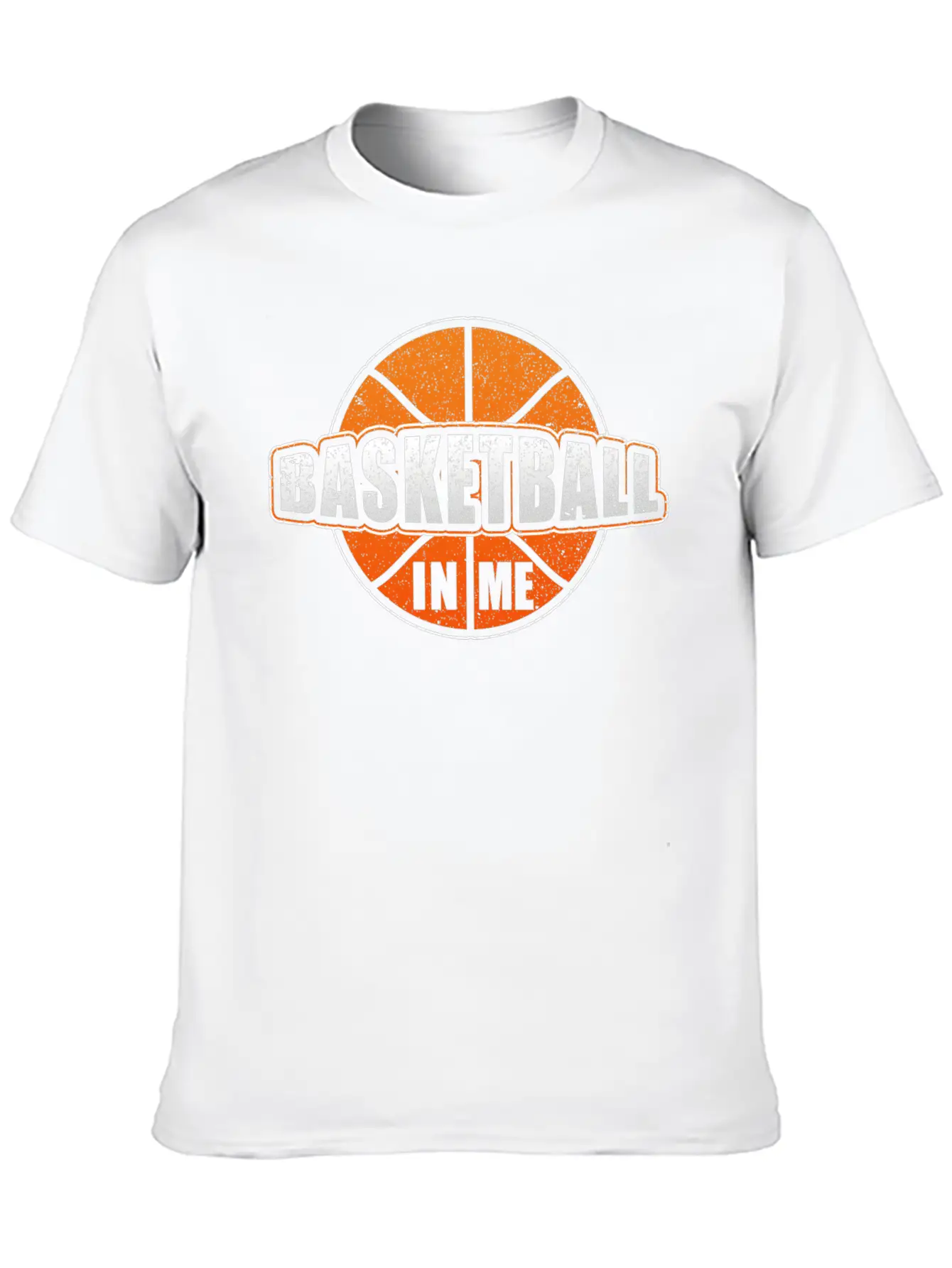 Basketball In Me Basketball Player Trainer Stylish Everyday T-Shirt – Unisex Basic Cotton Tee