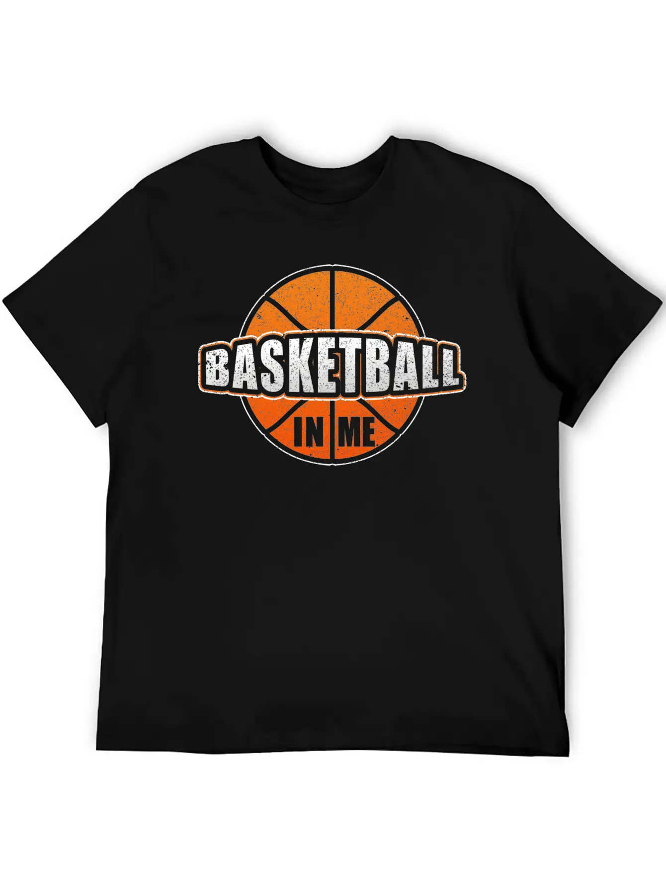 Basketball In Me Basketball Player Trainer Stylish Everyday T-Shirt – Unisex Basic Cotton Tee