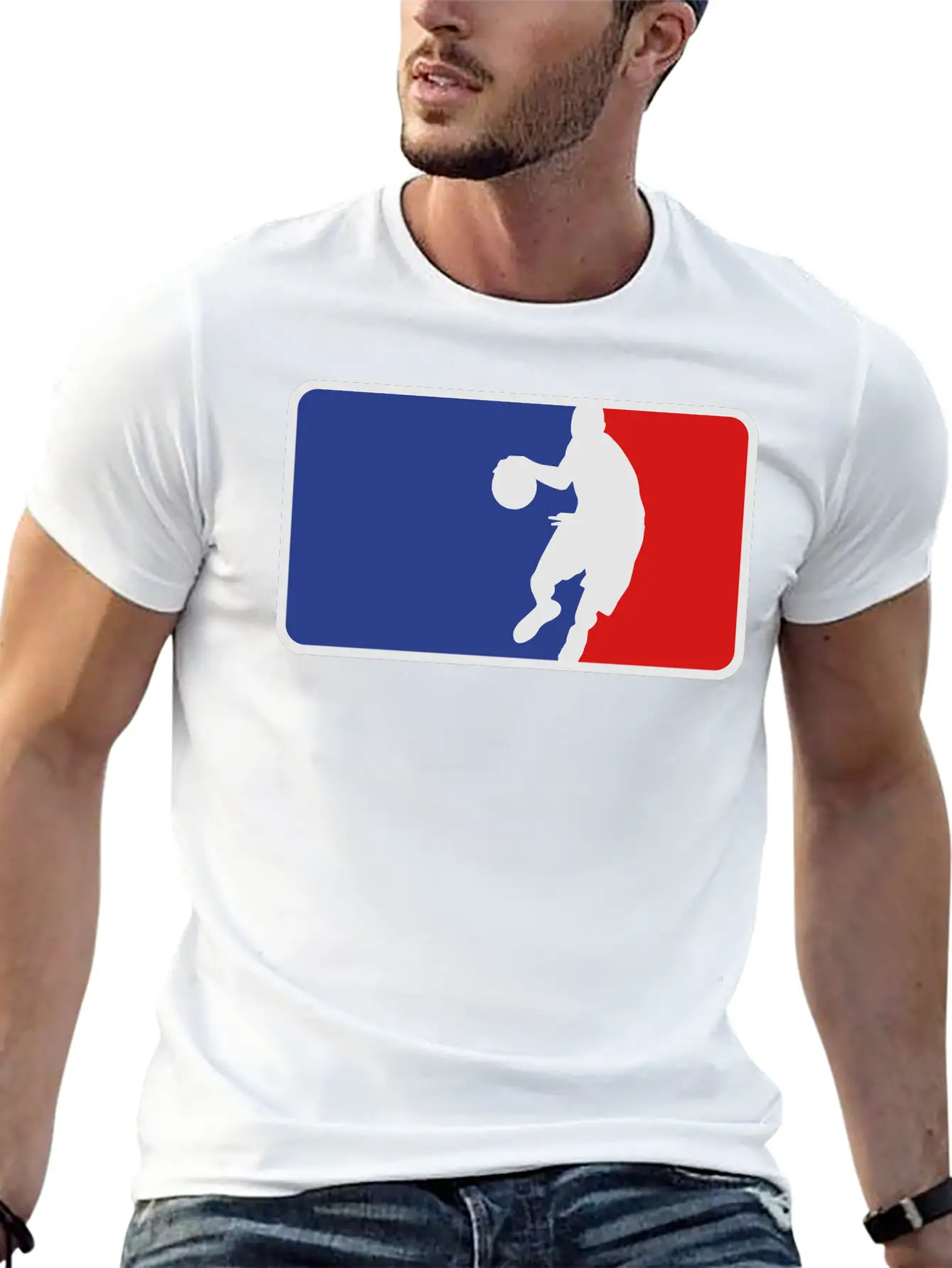 Basketball League Comfortable Minimalist Graphic Tee – Summer Style Essential