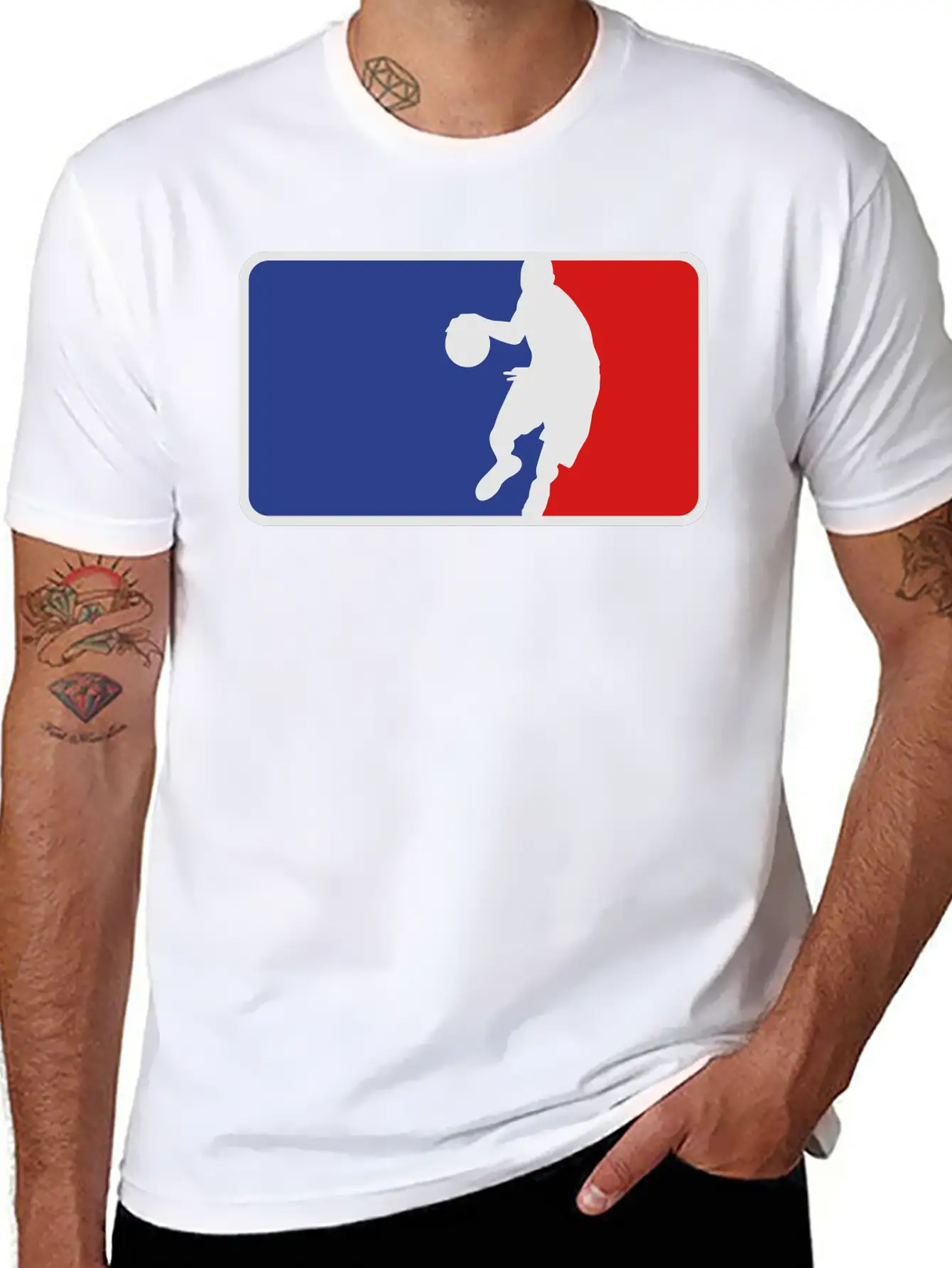 Basketball League Comfortable Minimalist Graphic Tee – Summer Style Essential