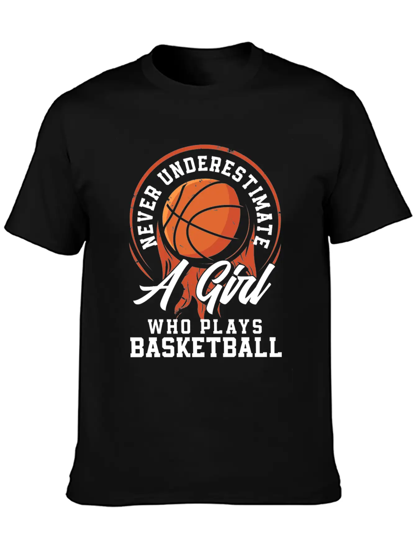 Basketball Player Athlete Gift Basketball Woman Unisex Short Sleeve Soft Cotton T-Shirt – Casual Everyday Wear