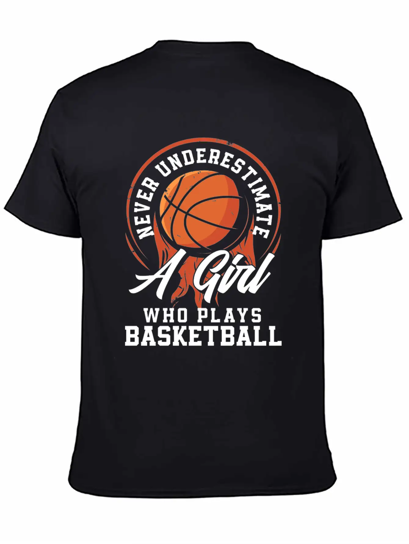 Basketball Player Athlete Gift Basketball Woman Unisex Short Sleeve Soft Cotton T-Shirt – Casual Everyday Wear
