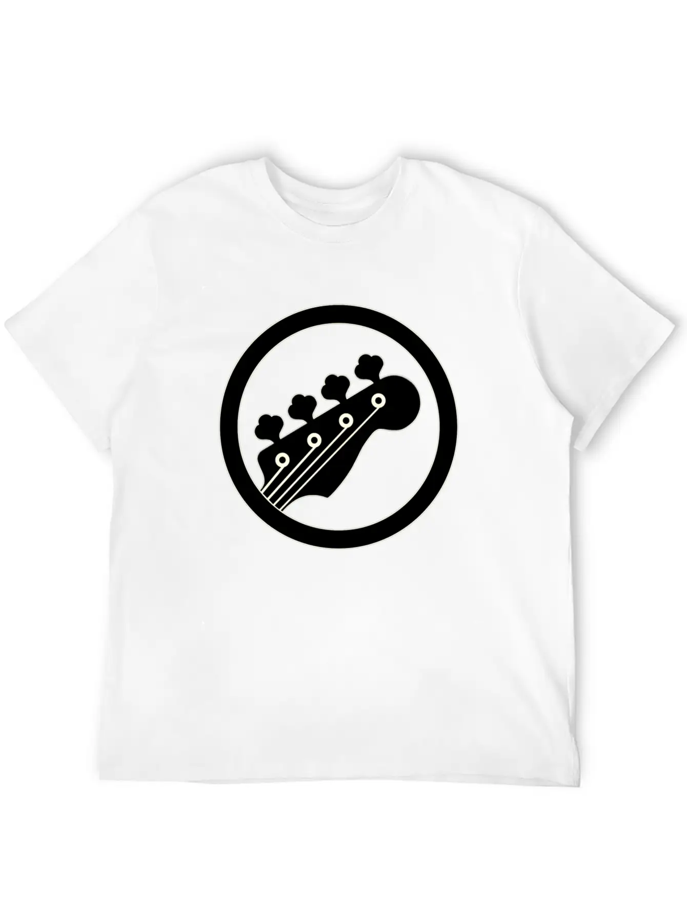 Bass Black Basic Graphic T-Shirt – Daily Comfort In Soft Cotton