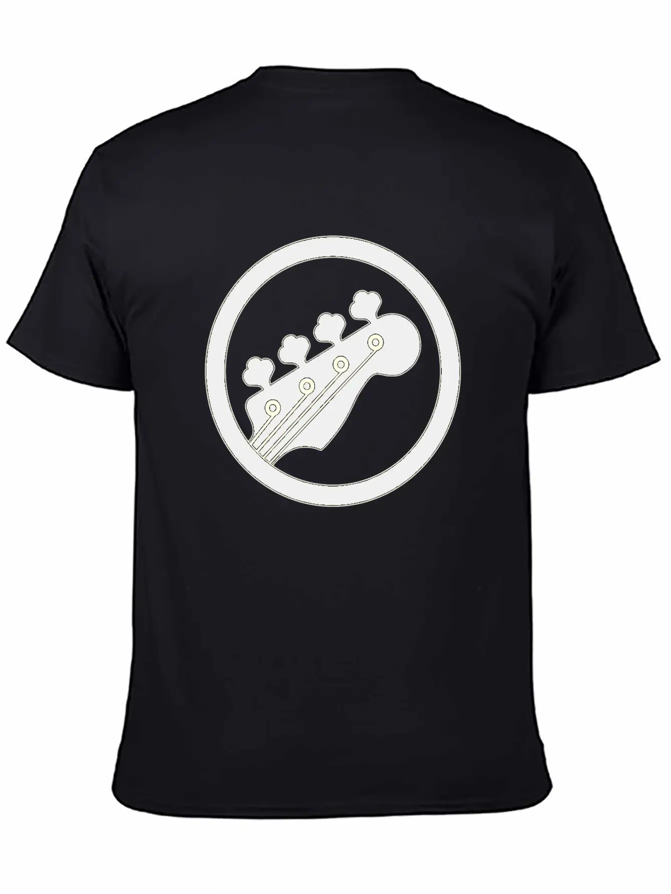 Bass Black Basic Graphic T-Shirt – Daily Comfort In Soft Cotton