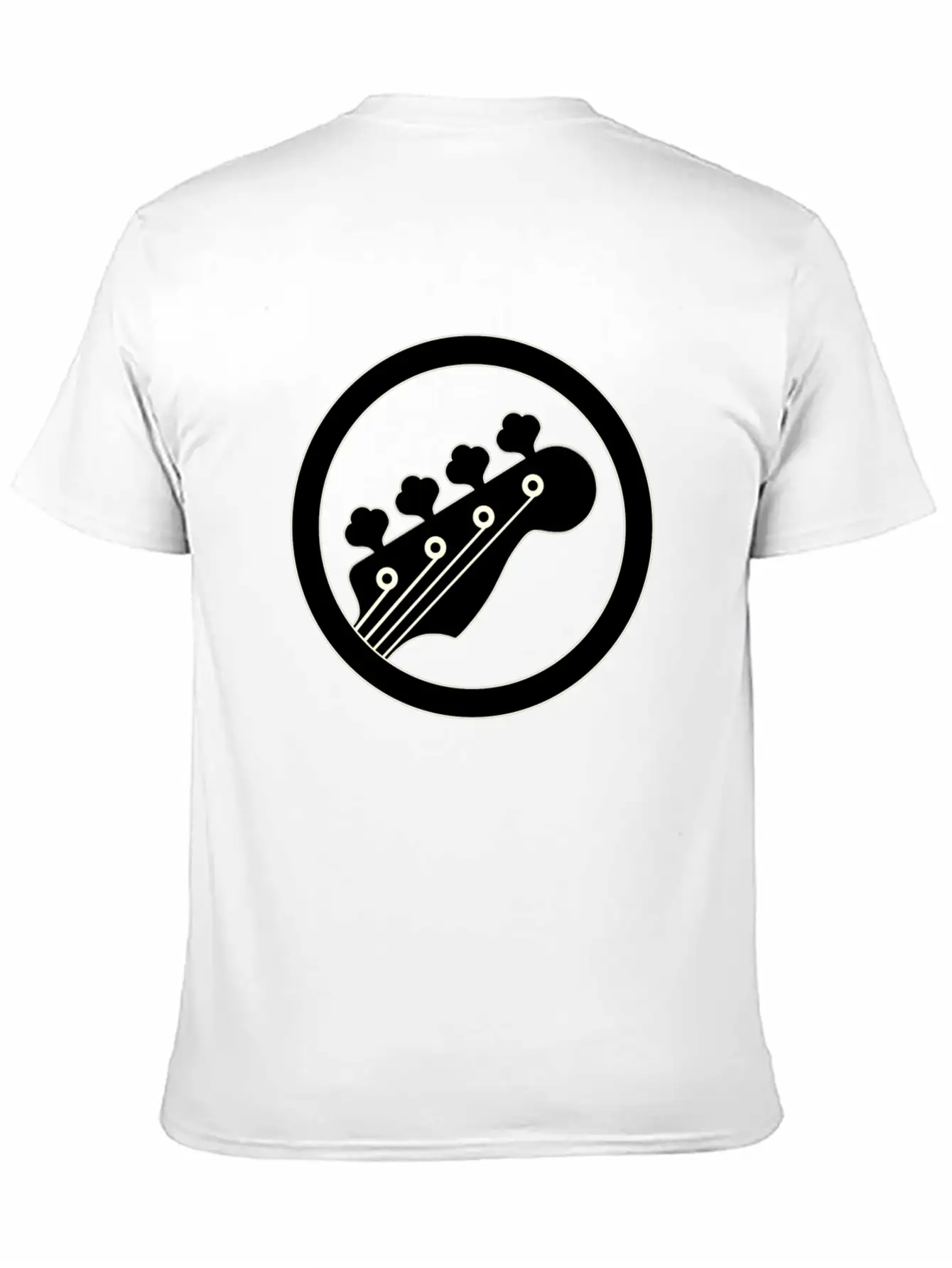 Bass Black Basic Graphic T-Shirt – Daily Comfort In Soft Cotton
