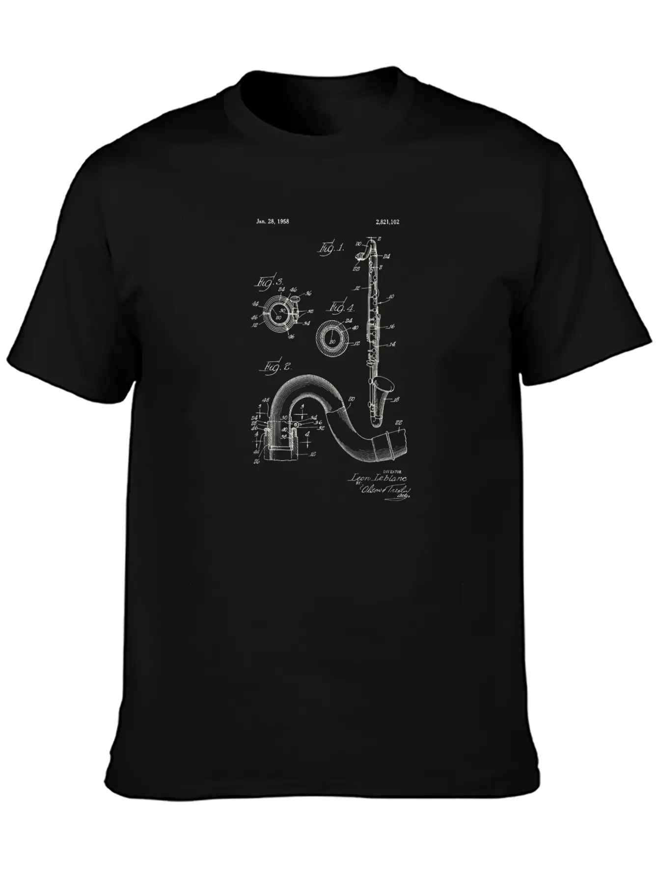 Bass Clarinet Stylish Everyday T-Shirt – Unisex Basic Cotton Tee