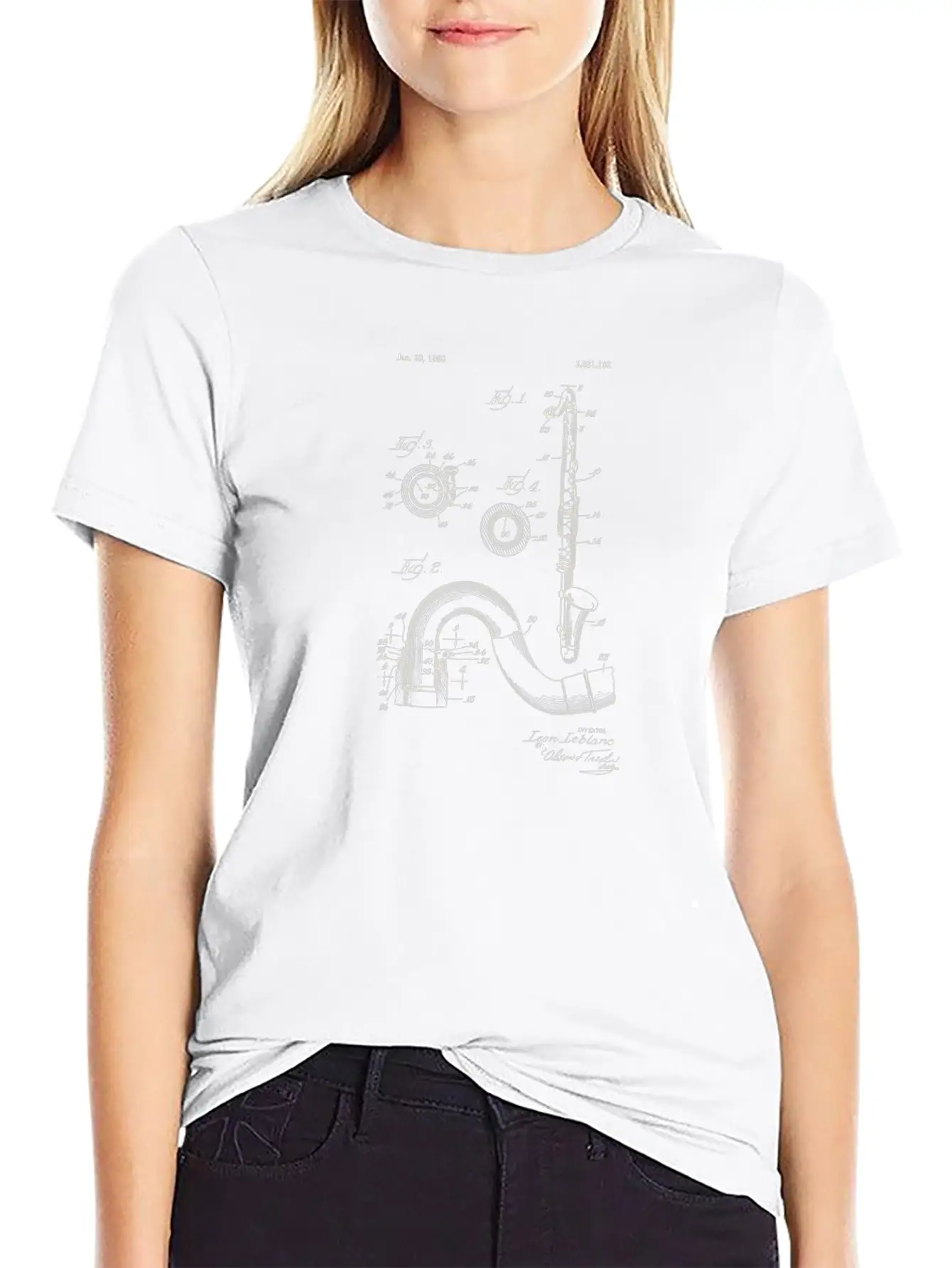 Bass Clarinet Stylish Everyday T-Shirt – Unisex Basic Cotton Tee