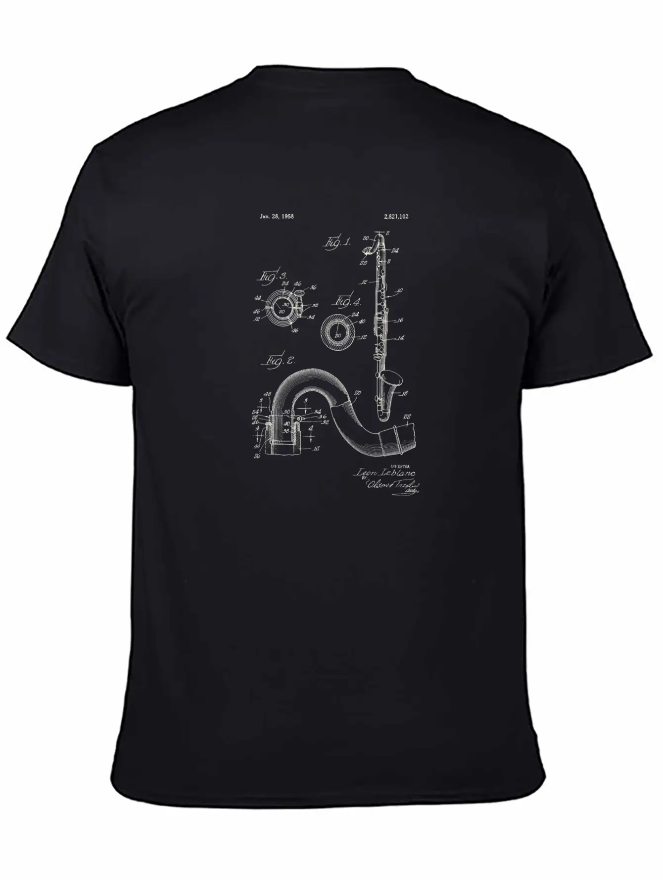 Bass Clarinet Stylish Everyday T-Shirt – Unisex Basic Cotton Tee