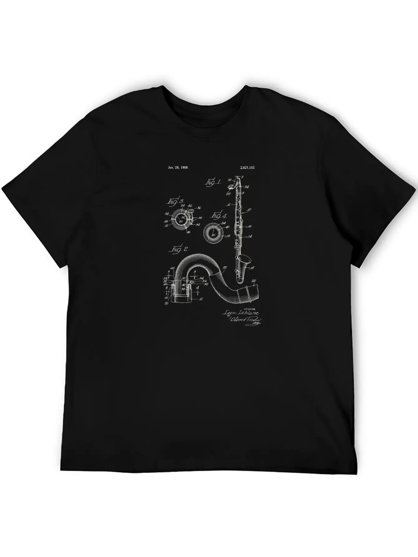 Bass Clarinet Stylish Everyday T-Shirt – Unisex Basic Cotton Tee