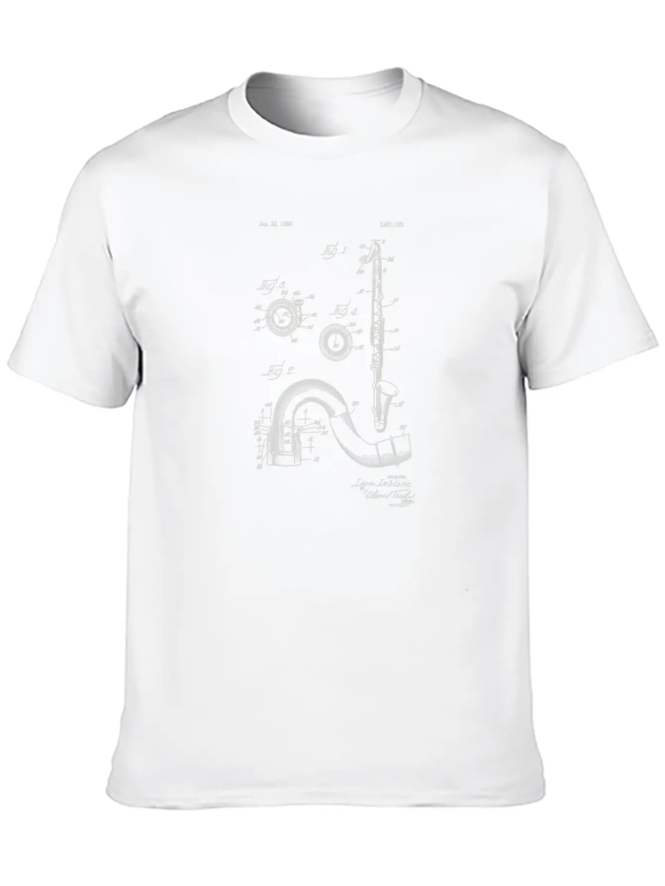 Bass Clarinet Stylish Everyday T-Shirt – Unisex Basic Cotton Tee