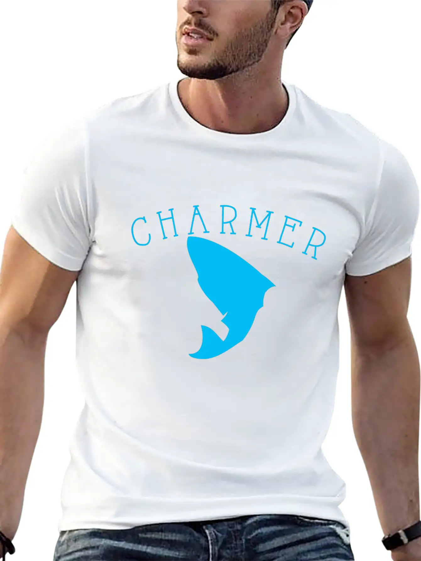 BASS Fishing Fish CHARMER Basic Graphic T-Shirt – Daily Comfort In Soft Cotton