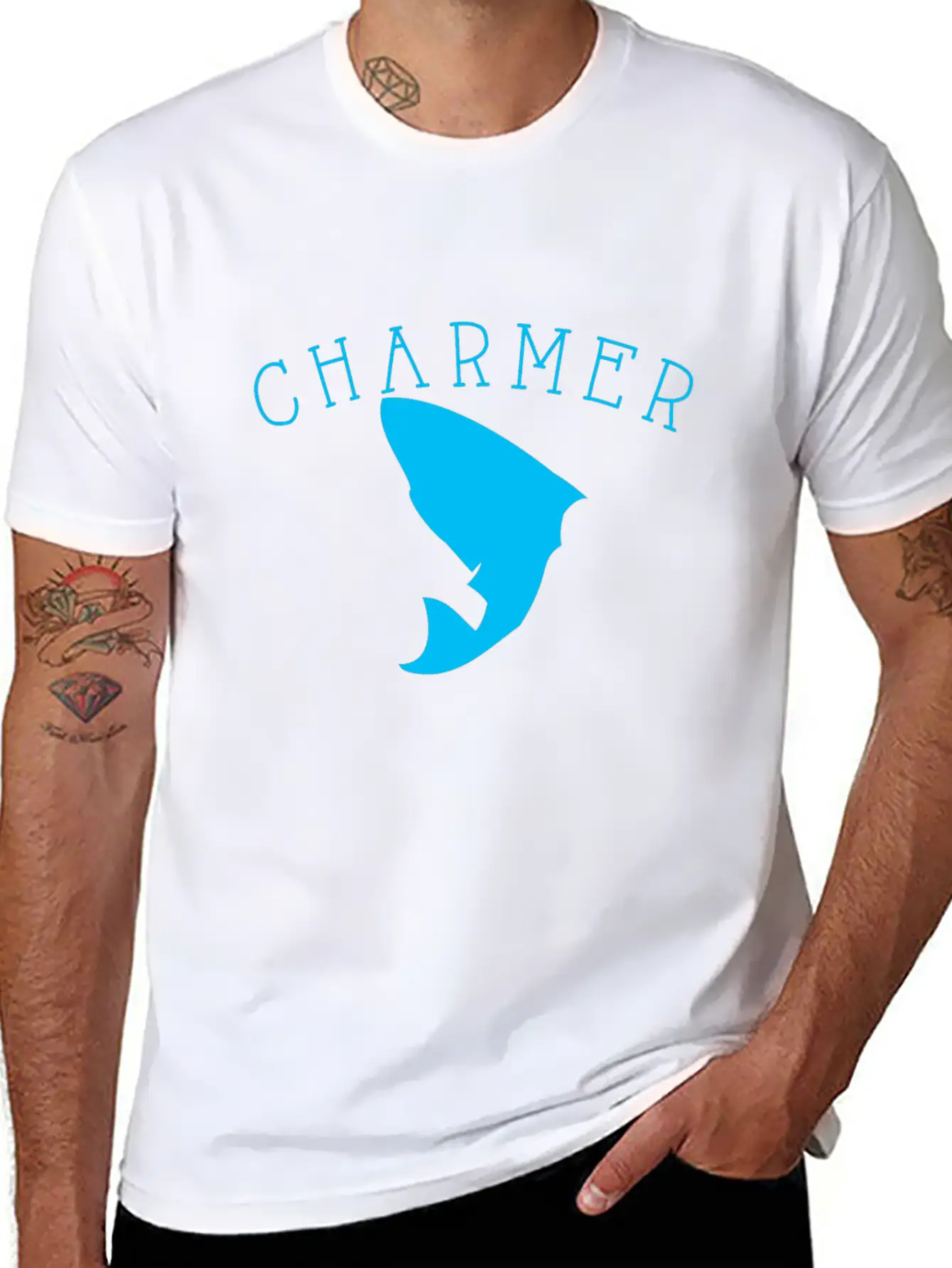 BASS Fishing Fish CHARMER Basic Graphic T-Shirt – Daily Comfort In Soft Cotton