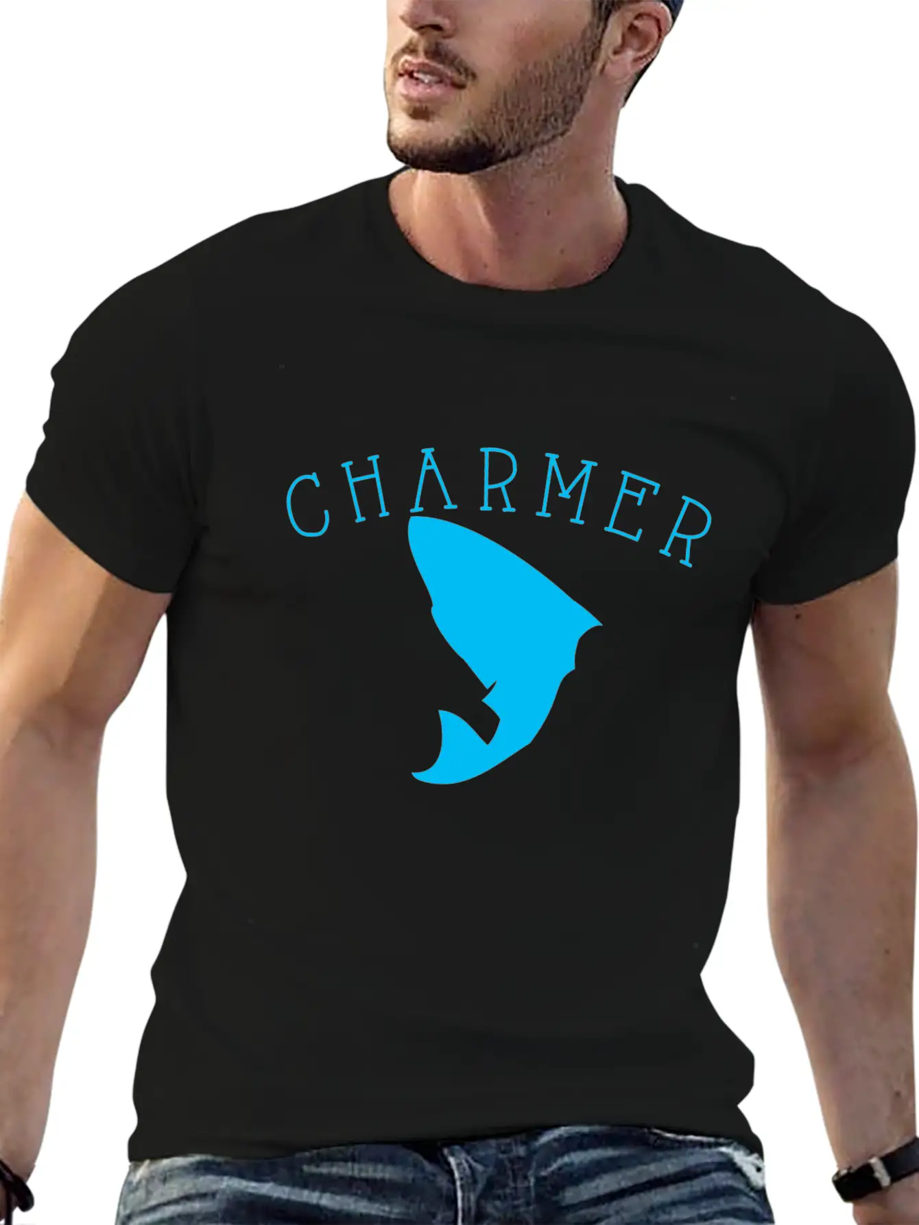 BASS Fishing Fish CHARMER Basic Graphic T-Shirt – Daily Comfort In Soft Cotton