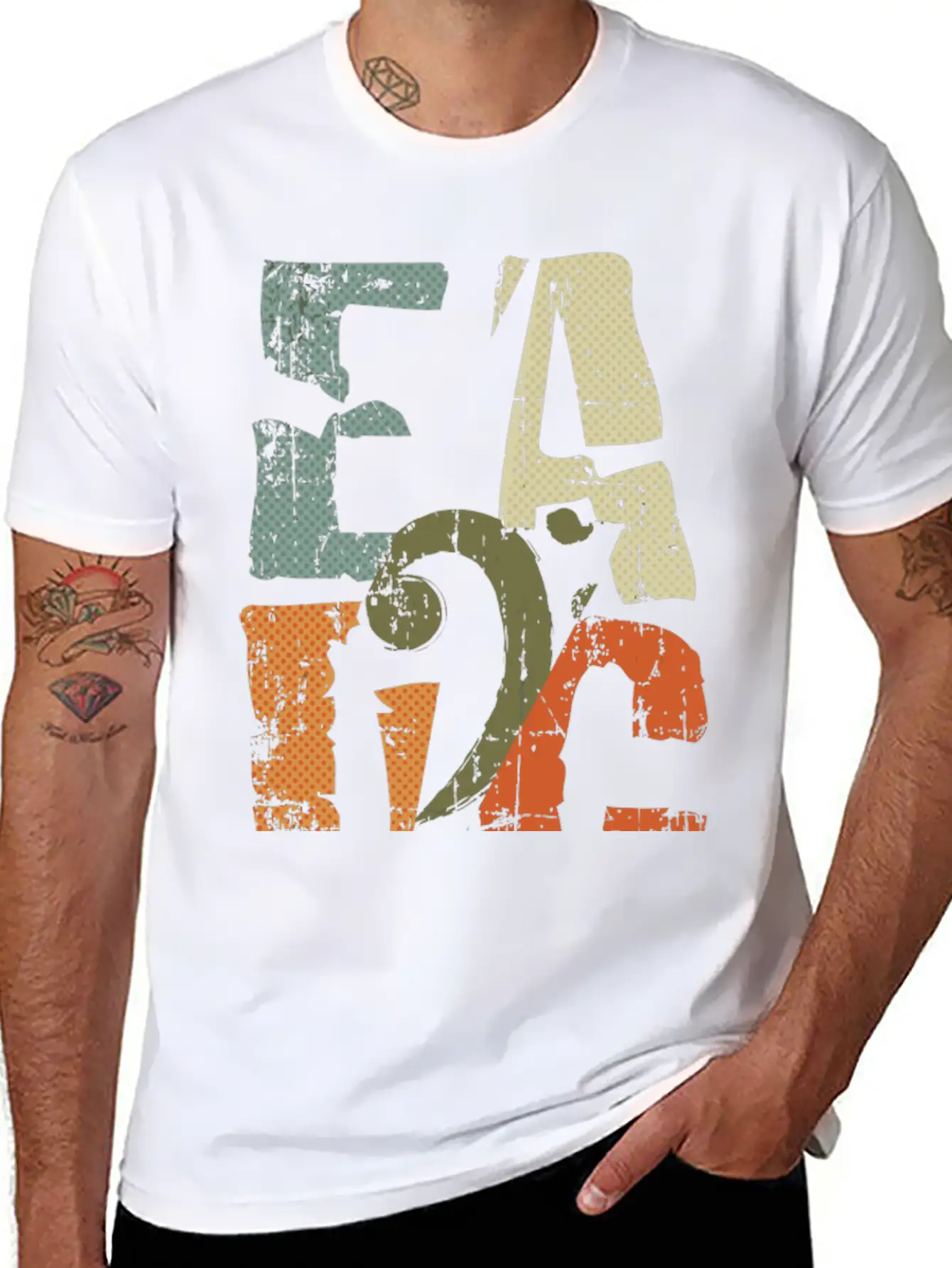 Bass Guitar Player Eadg Bass Clef For Bassist Comfortable Minimalist Graphic Tee – Summer Style Essential