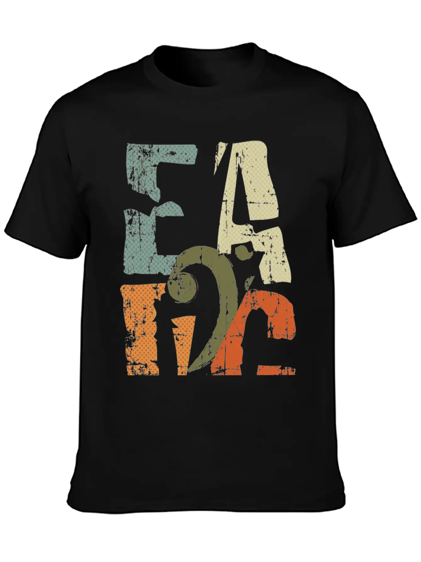 Bass Guitar Player Eadg Bass Clef For Bassist Comfortable Minimalist Graphic Tee – Summer Style Essential