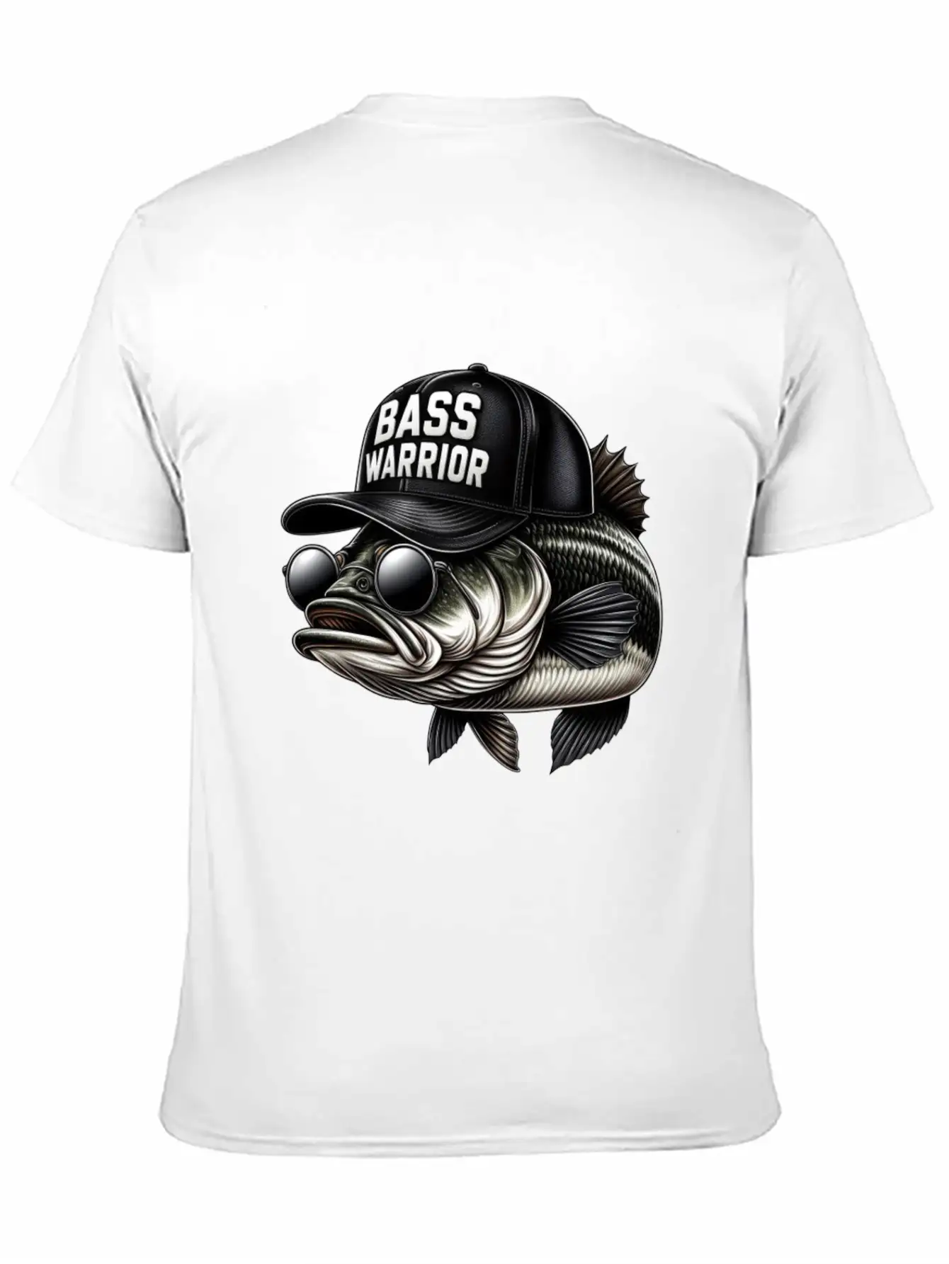 Bass Warrior Basic Graphic T-Shirt – Daily Comfort In Soft Cotton