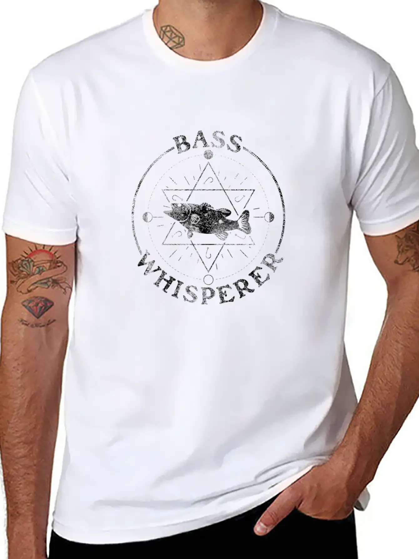 Bass Whisperer Essential Unisex Summer Tee – Soft Cotton Casual Fit