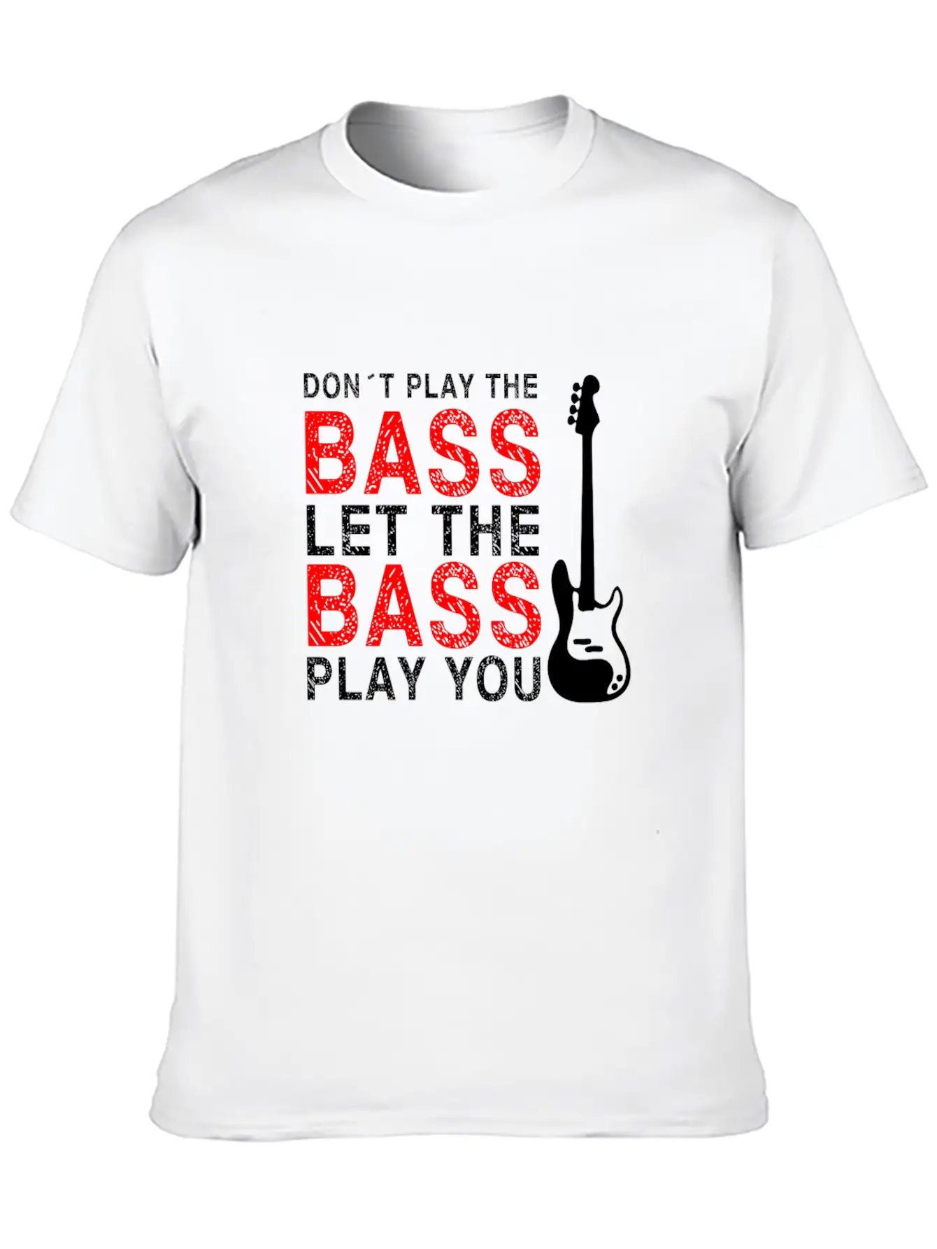 Bassist Funny Vintage Style Basic Graphic T-Shirt – Daily Comfort In Soft Cotton