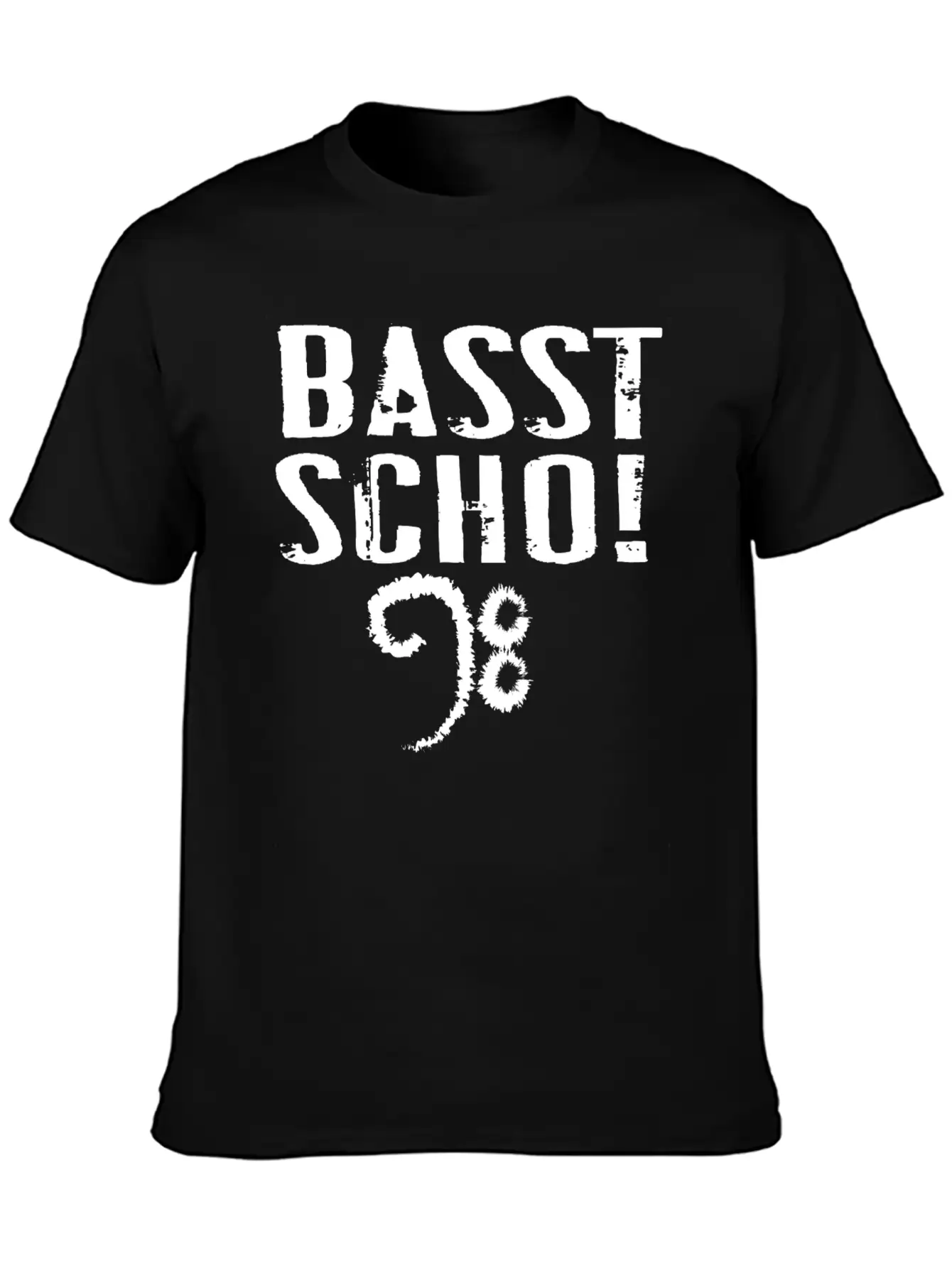 Basst Scho Guitar Gift Music Rock Comfortable Minimalist Graphic Tee – Summer Style Essential