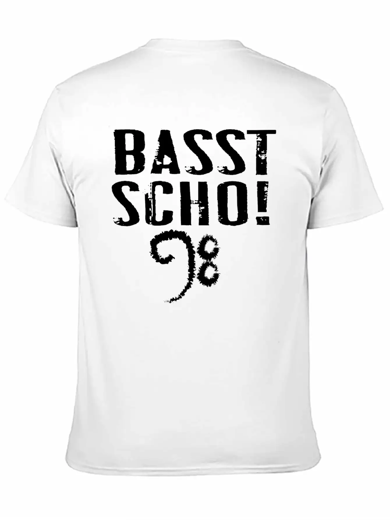 Basst Scho Guitar Gift Music Rock Comfortable Minimalist Graphic Tee – Summer Style Essential