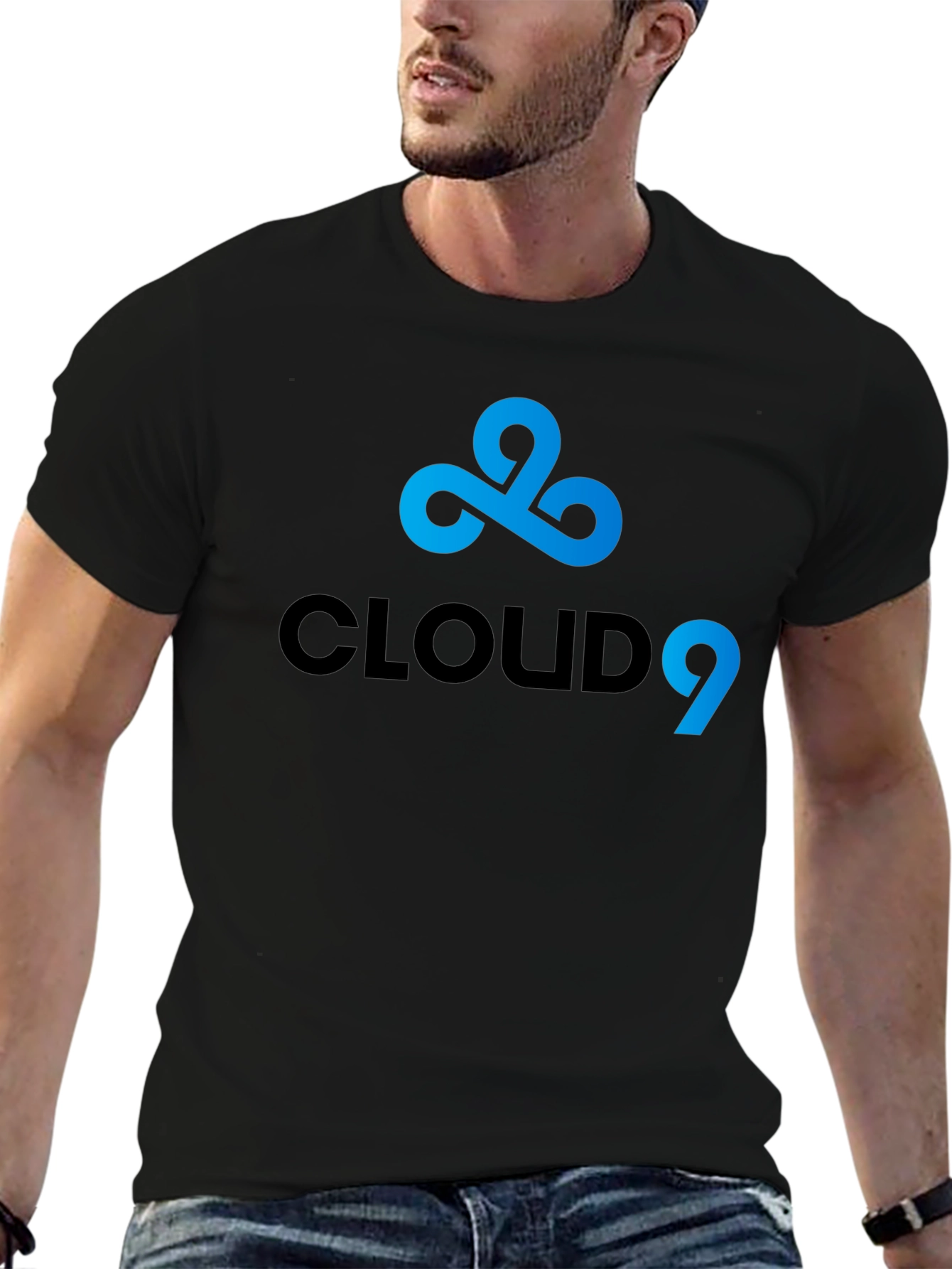 Cloud9 Logo Black T-Shirt