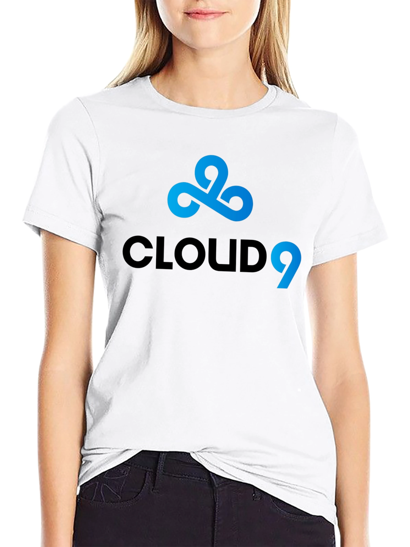 Cloud9 Logo Black T-Shirt