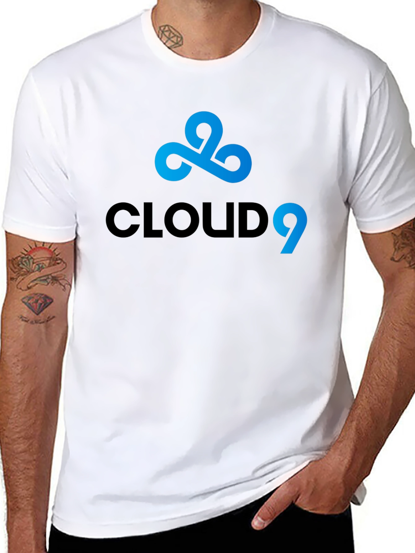 Cloud9 Logo Black T-Shirt