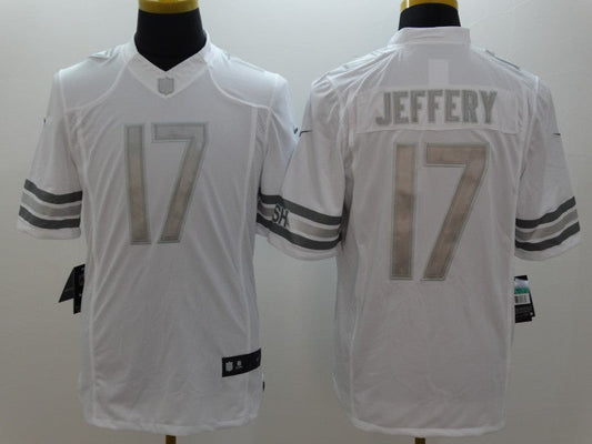 Men's Chicago Bears Alshon Jeffery #17 White Game Jerseys